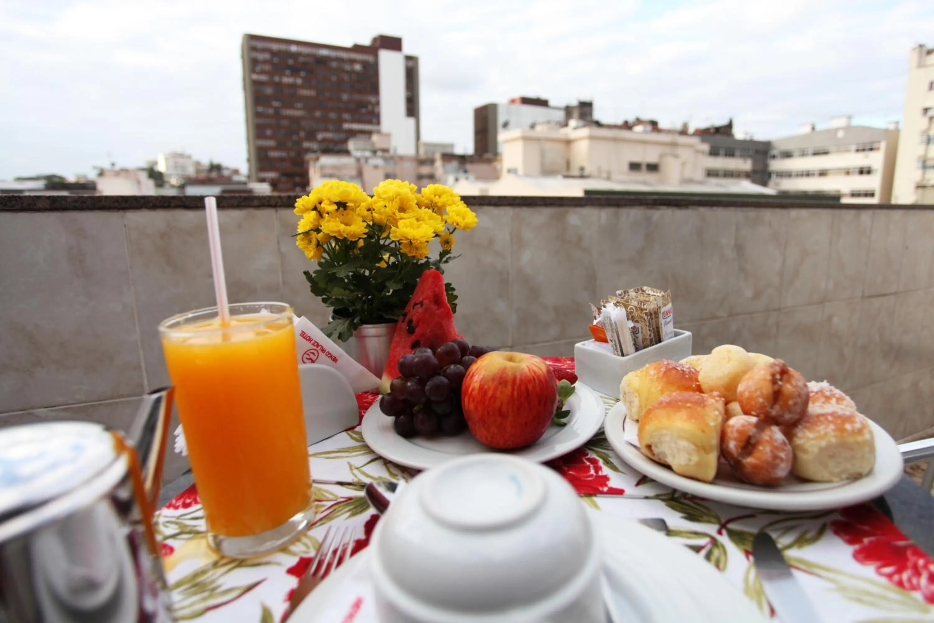 Food close-up in Mengo Palace Hotel