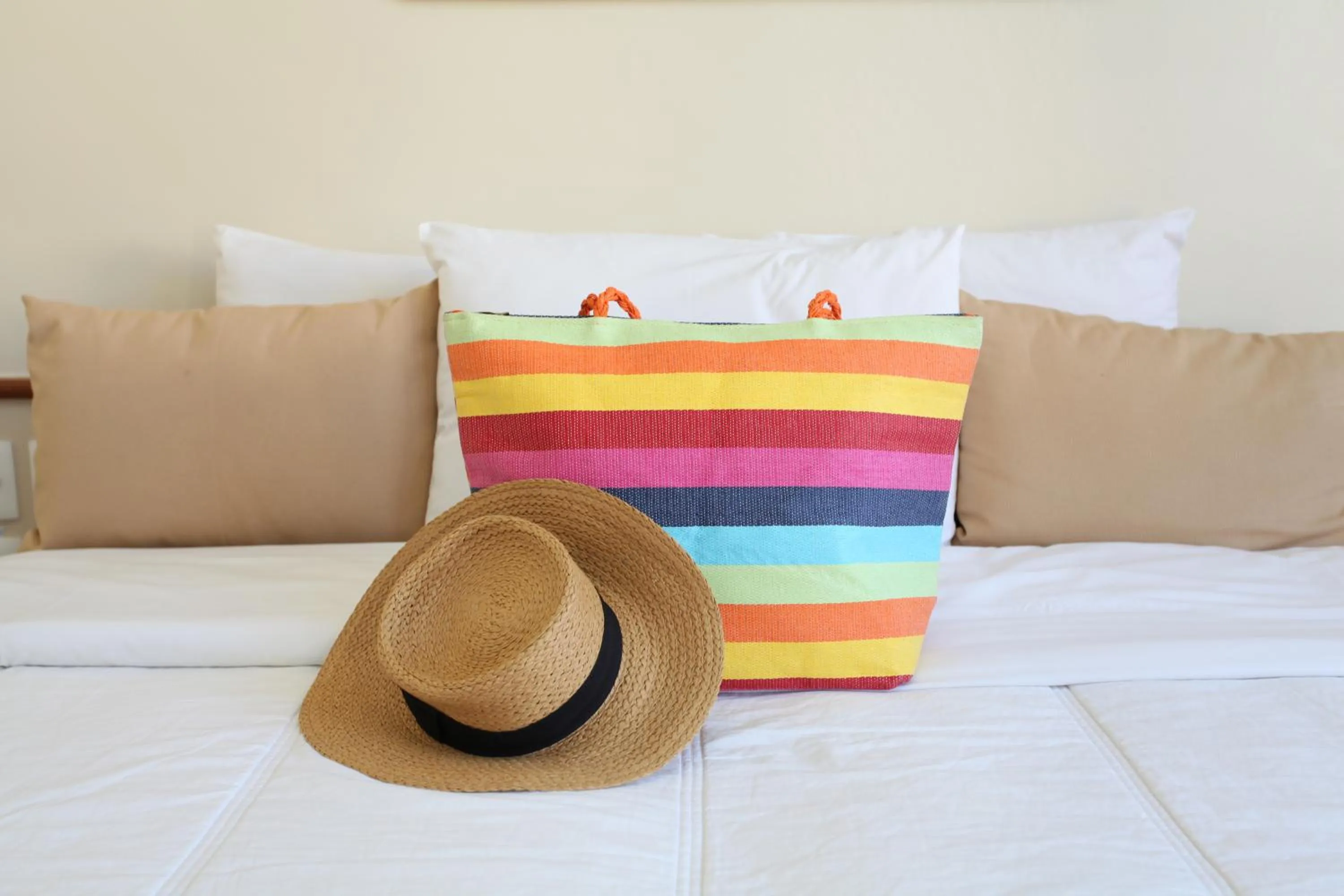 Decorative detail, Bed in Mengo Palace Hotel