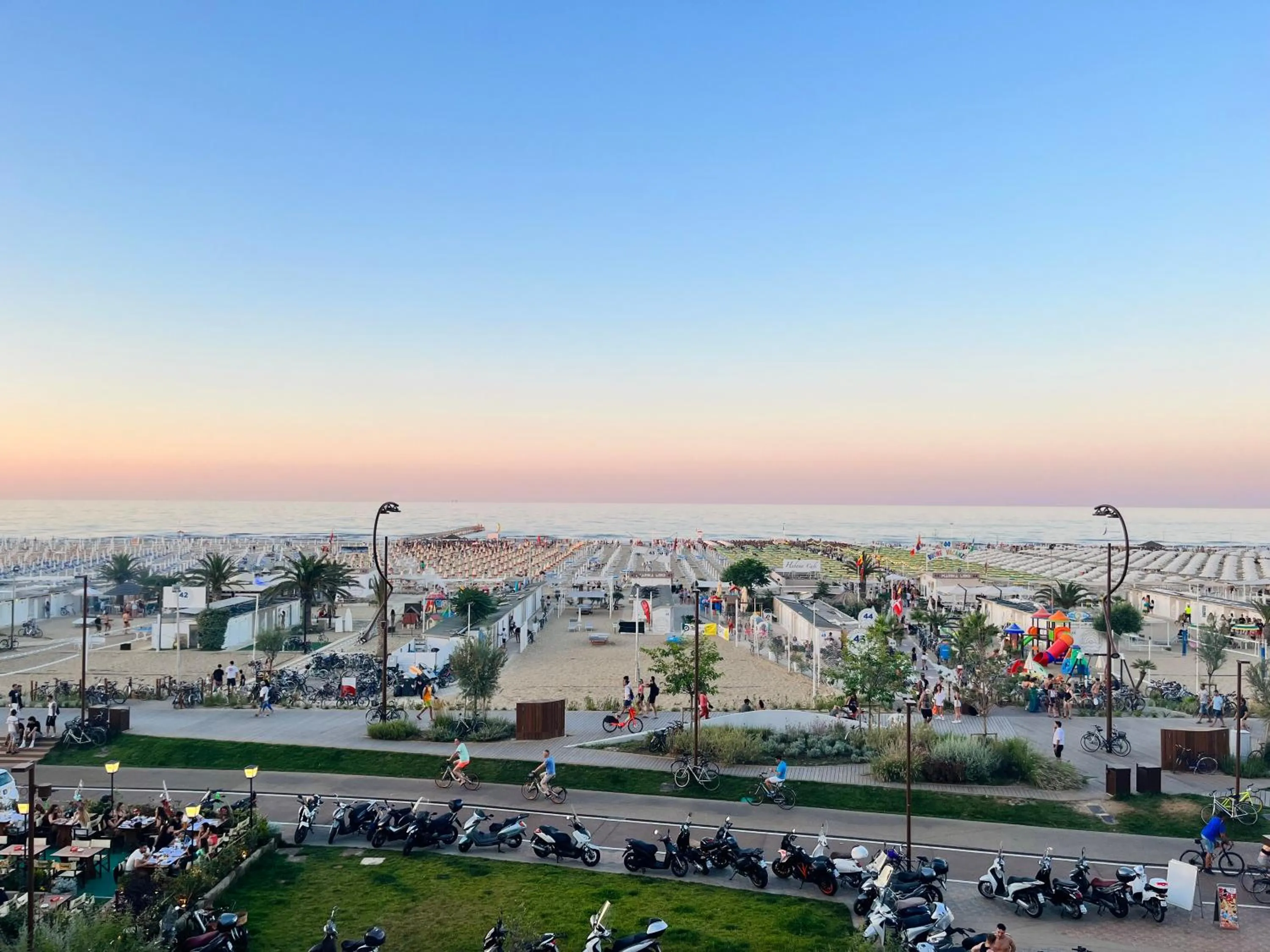 Sea view in Hotel Columbia Frontemare