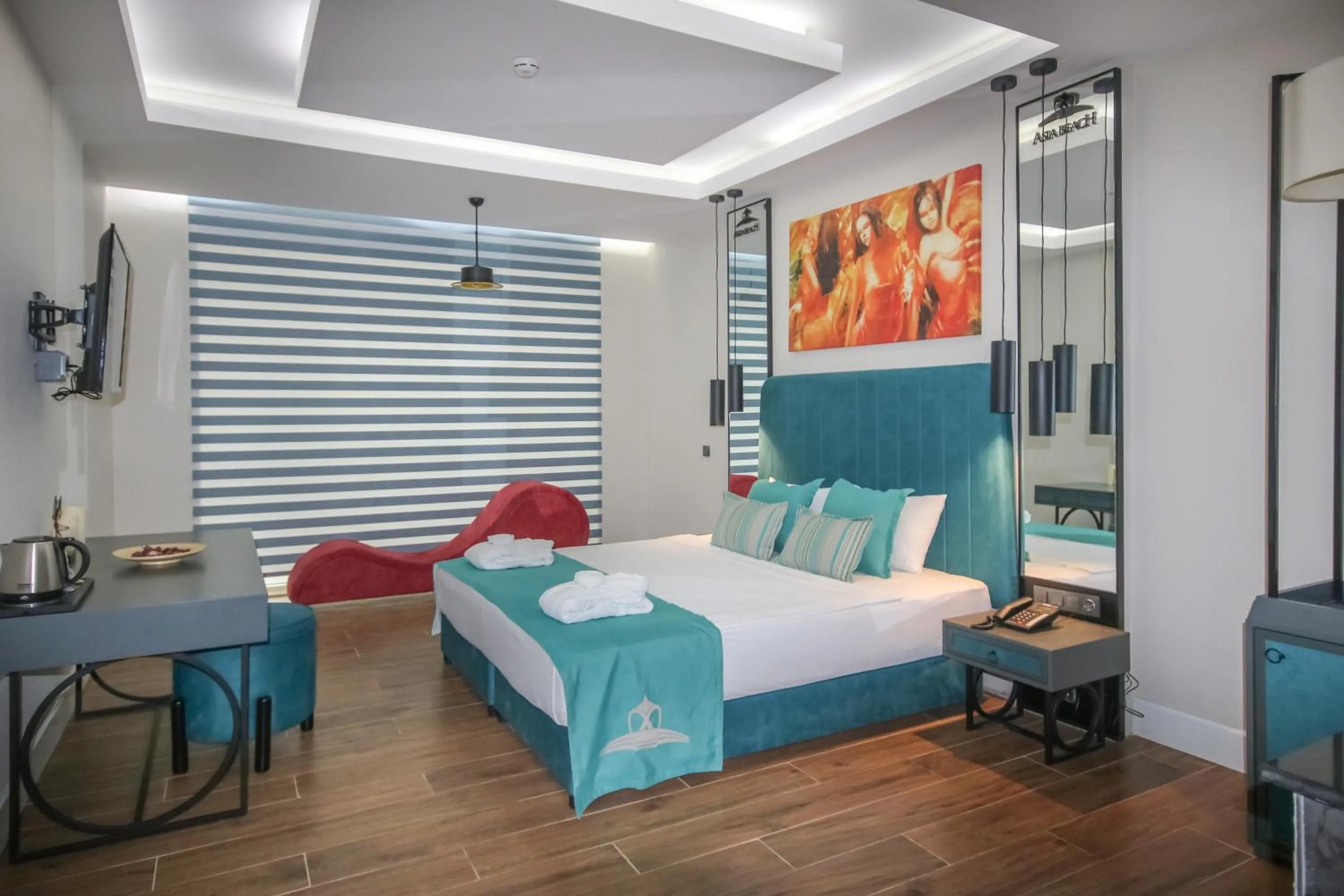 Bed in Asia Beach Resort & Spa Hotel