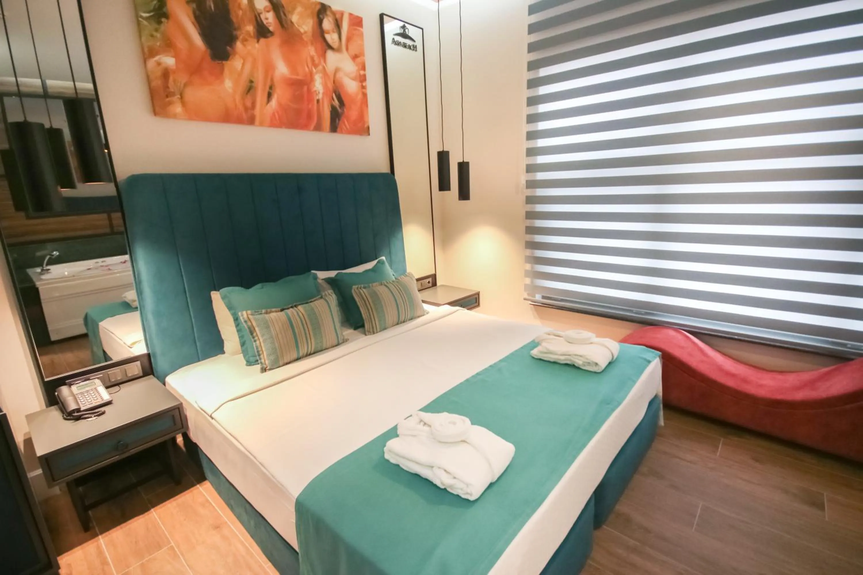 Bed in Asia Beach Resort & Spa Hotel