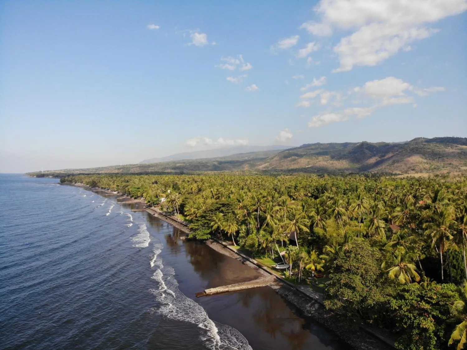 Natural landscape in Ciliks Beach Garden