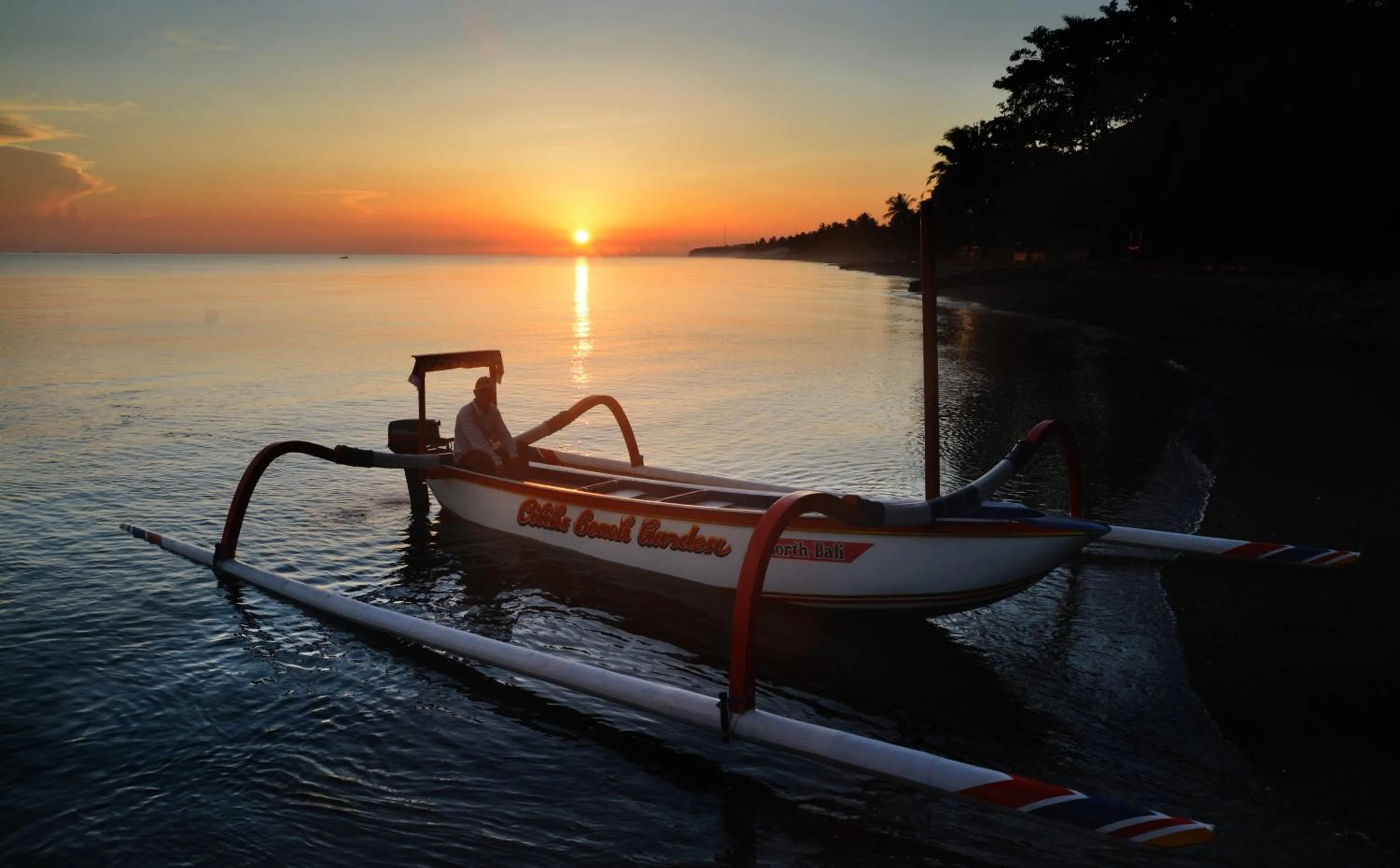 Fishing in Ciliks Beach Garden