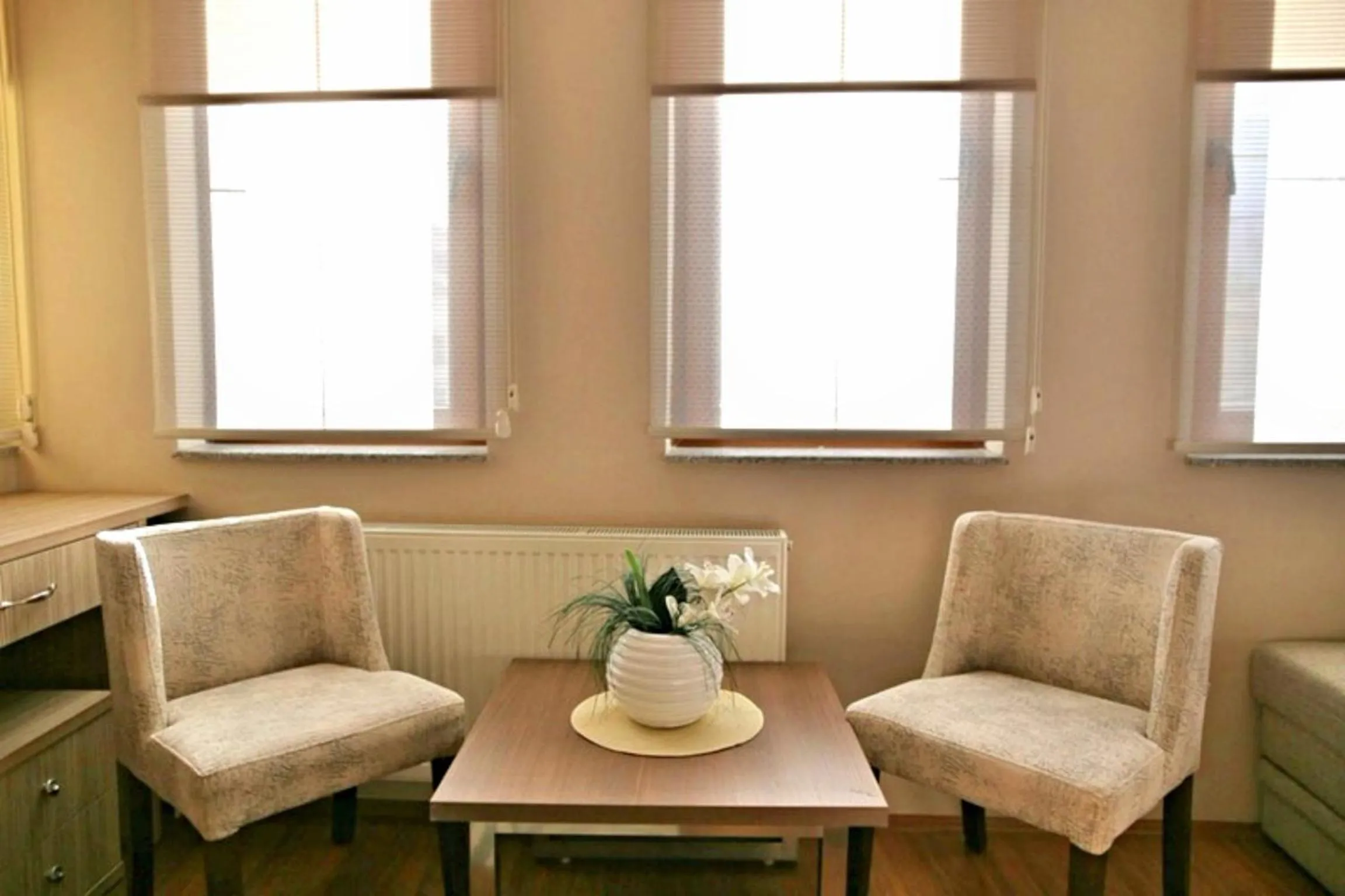 Seating area in Hotel Bulevar