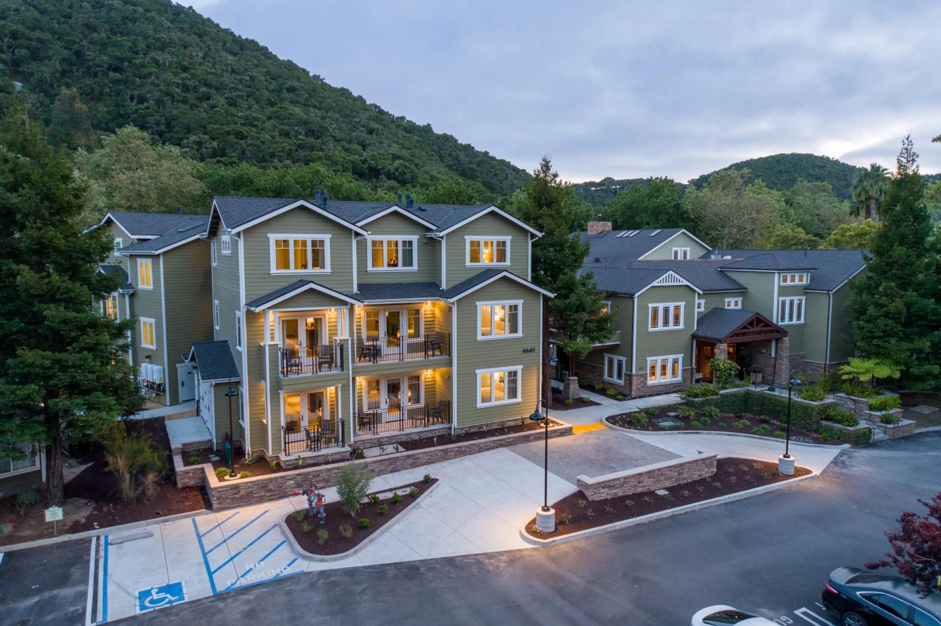 Property building in Avila Village Inn