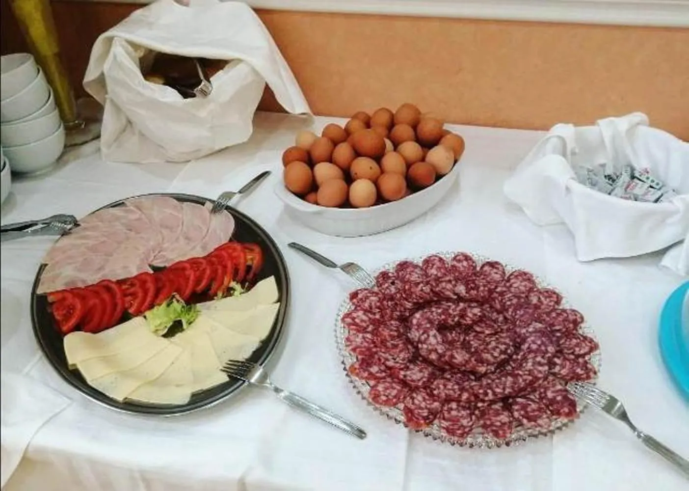 Breakfast in Hotel Elvira Fiuggi