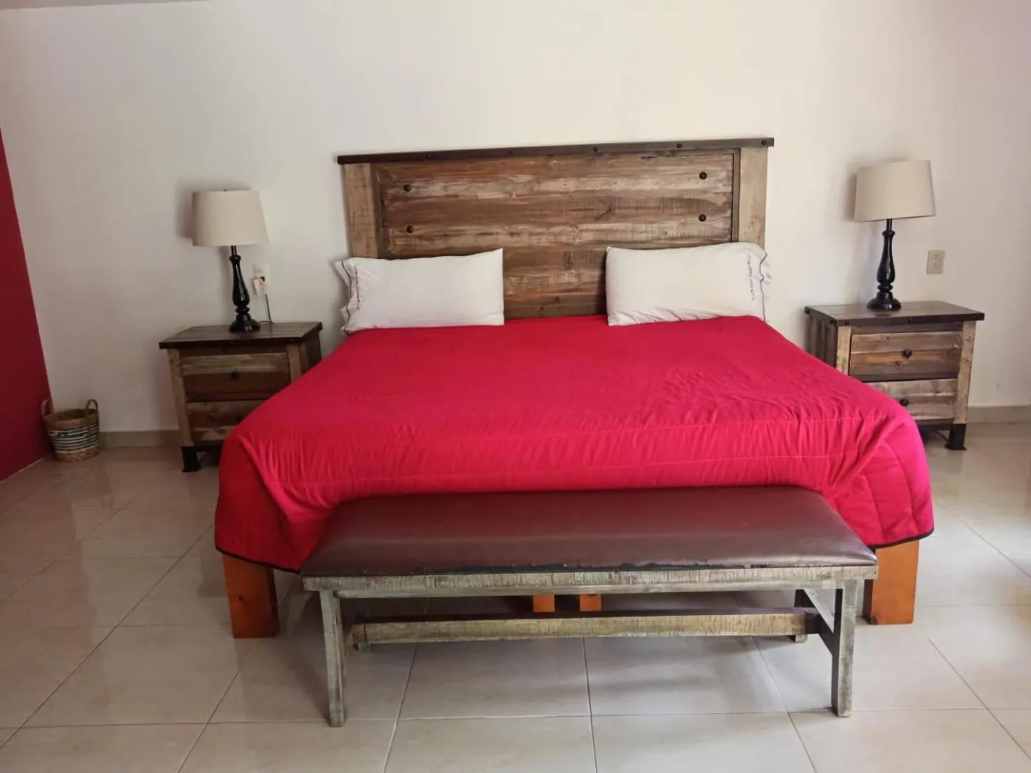 Bed in HOTEL XIADANI Restaurante, Temazcal & Spa