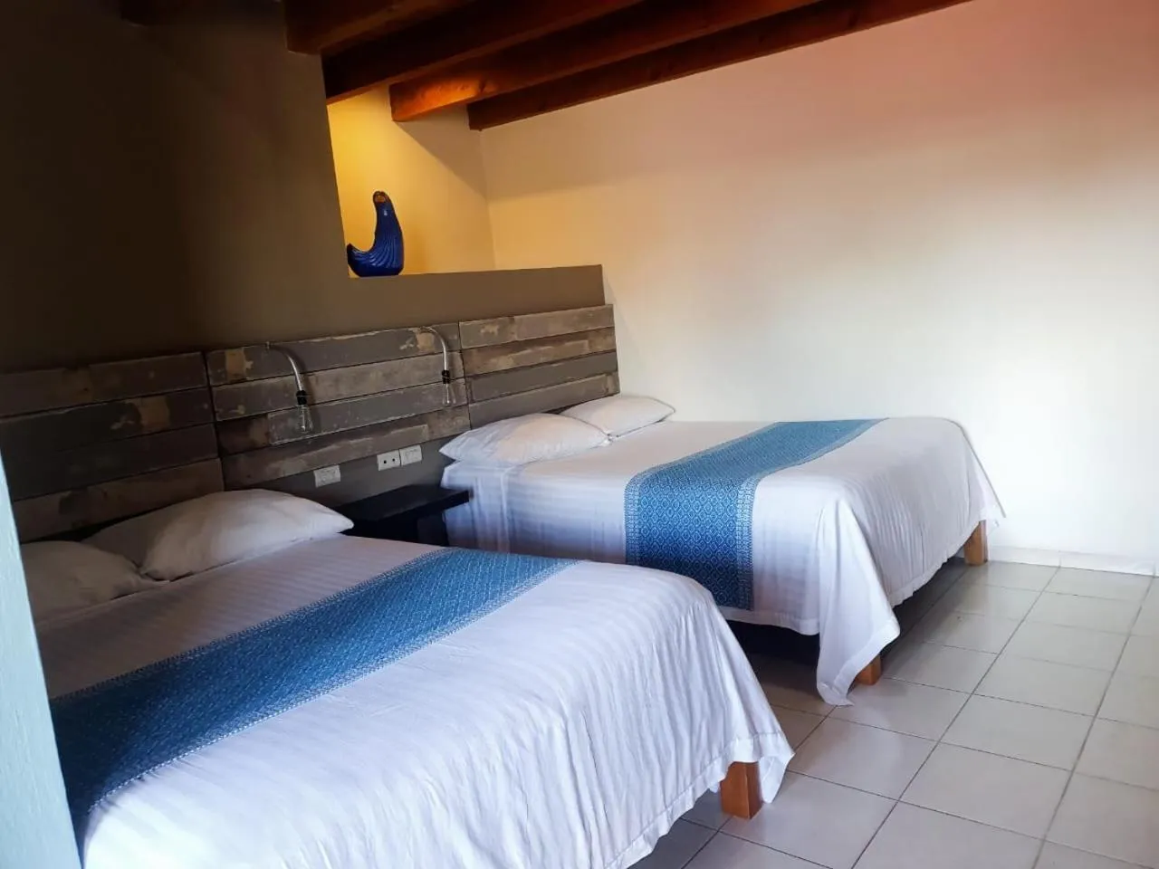 Bed in Hotel Casa Caelum