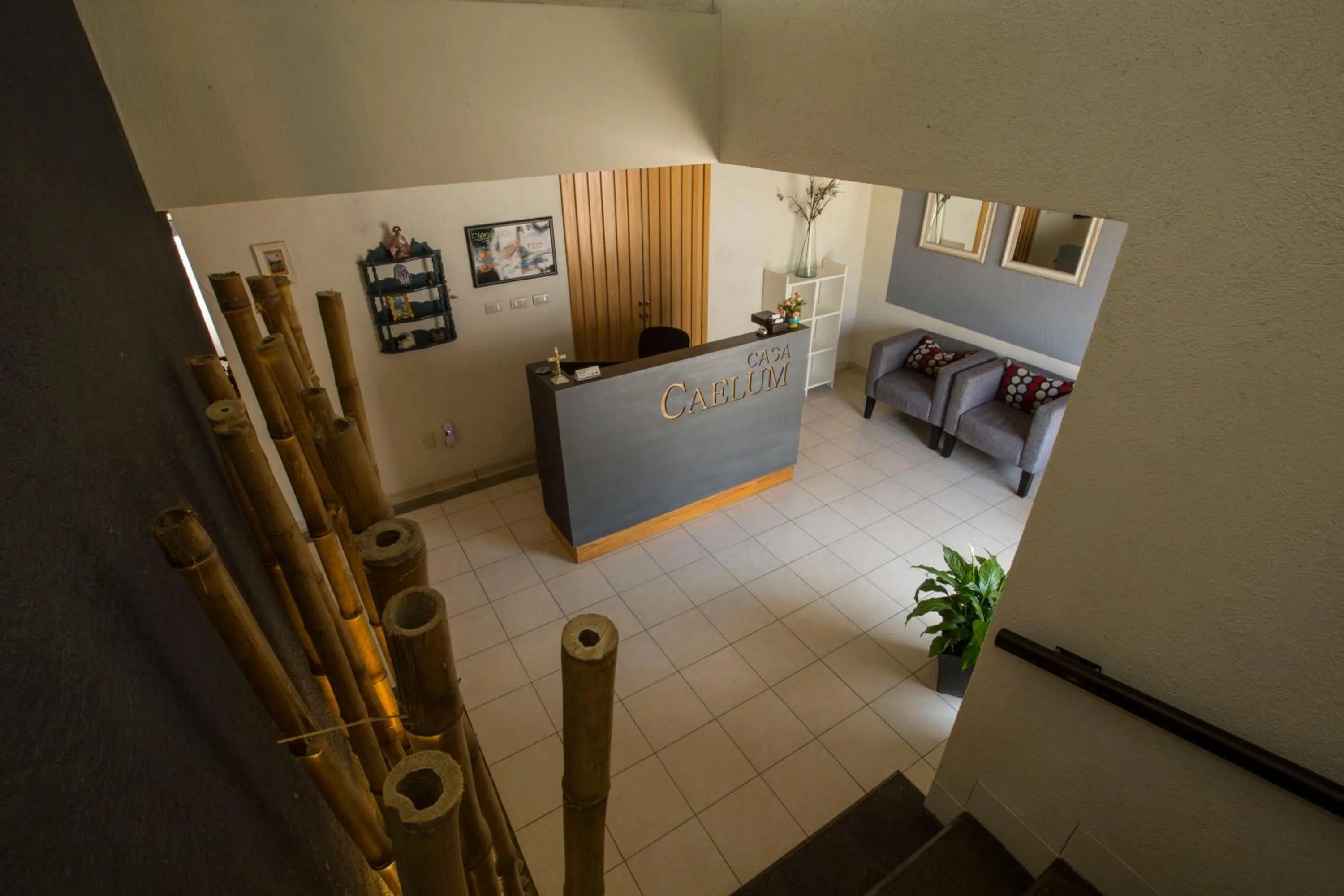 Bed in Hotel Casa Caelum