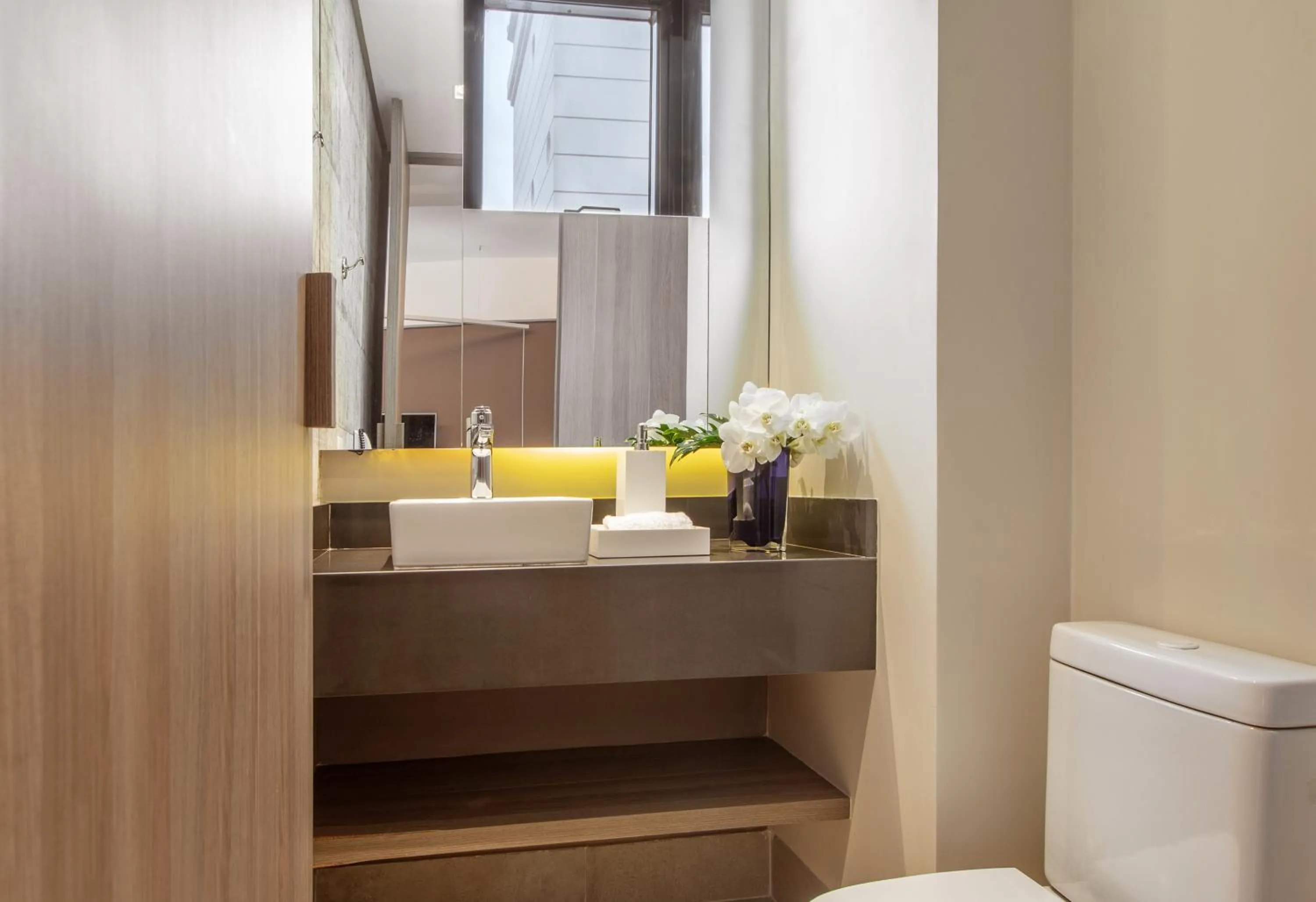 Bathroom in INNSiDE by Meliá São Paulo Higienópolis