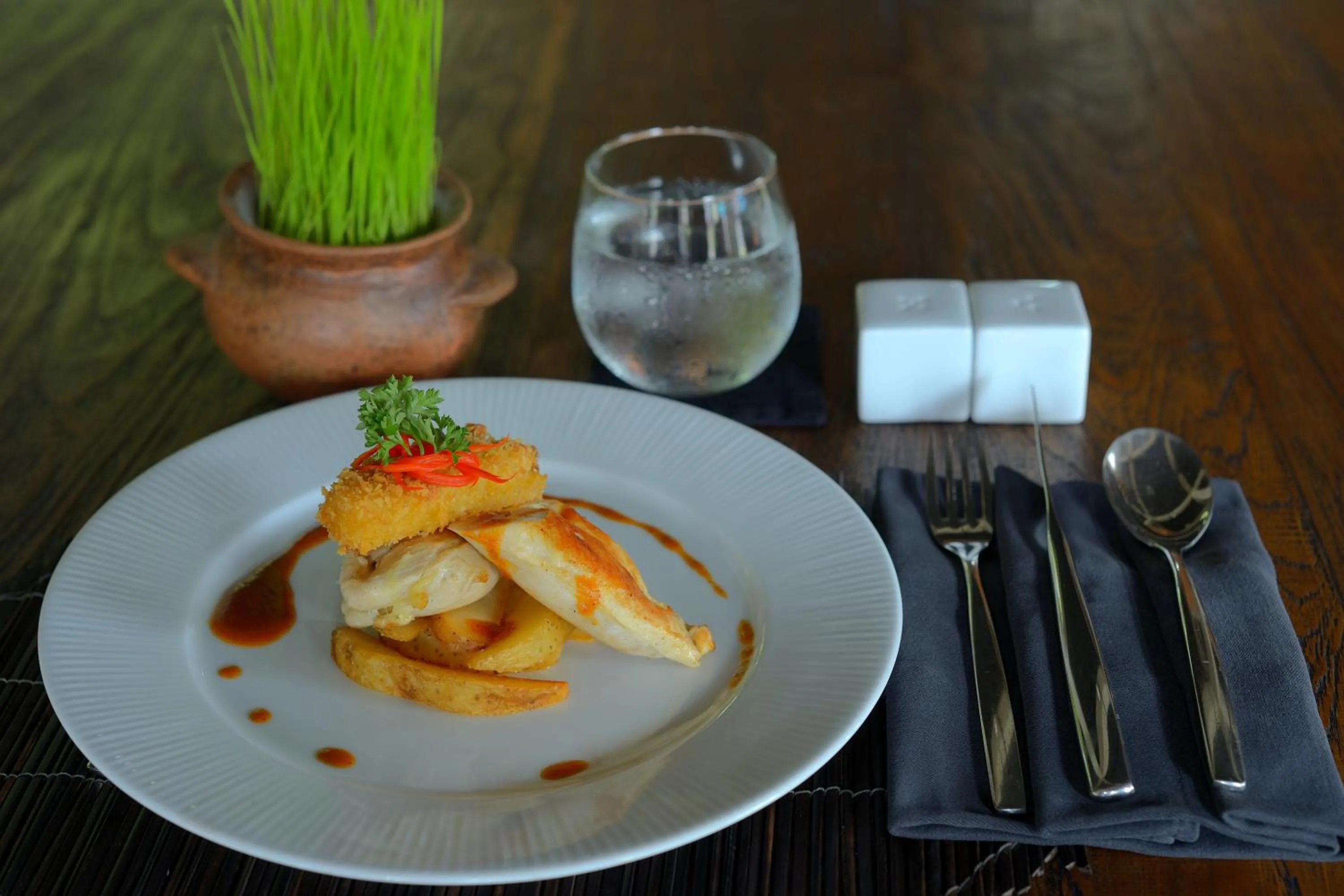 Food close-up in Suarti Boutique Village