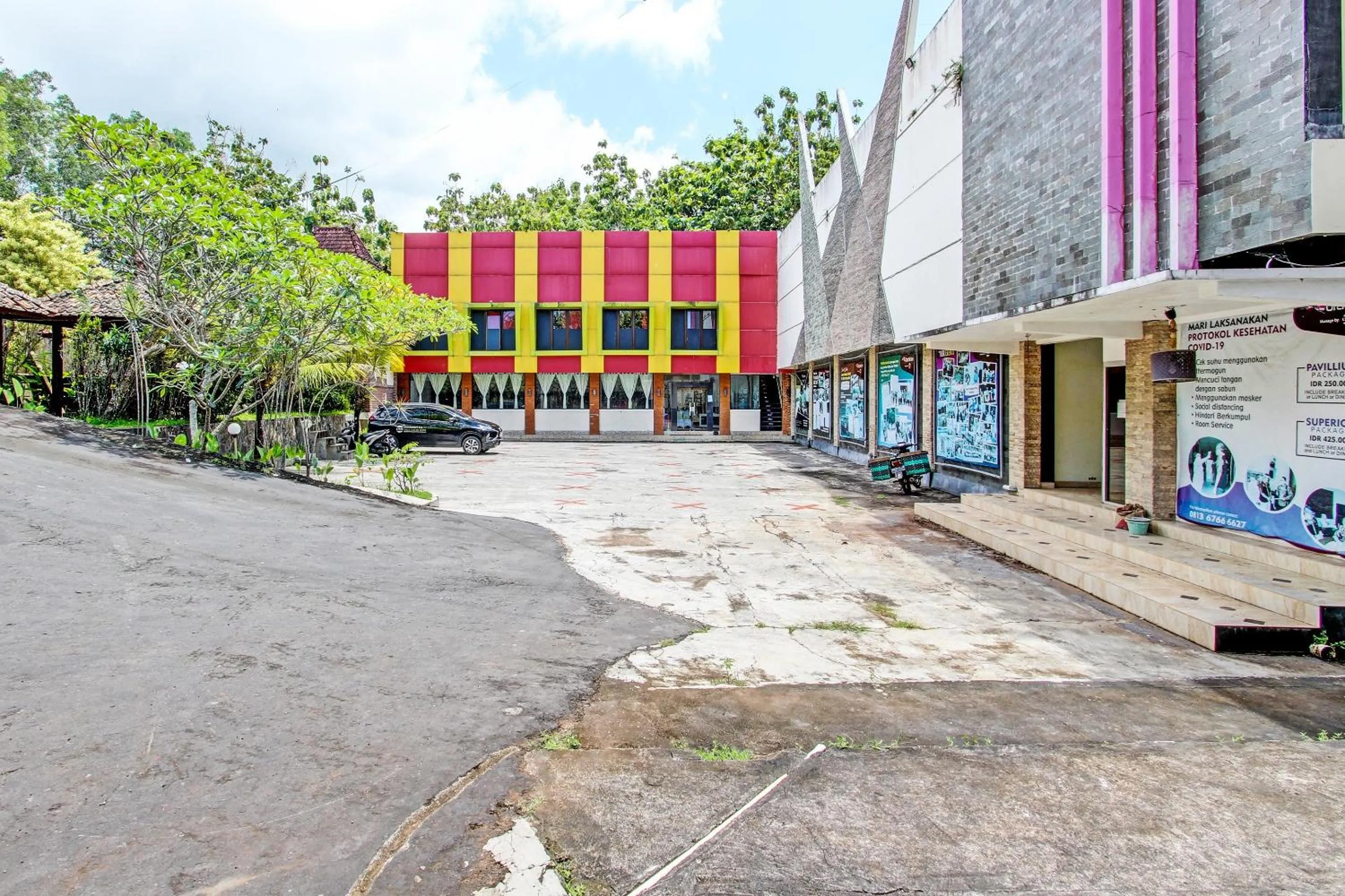 Lobby or reception in Collection O Gunung Kidul Near Pindul Cave Formerly Orchid Hotel