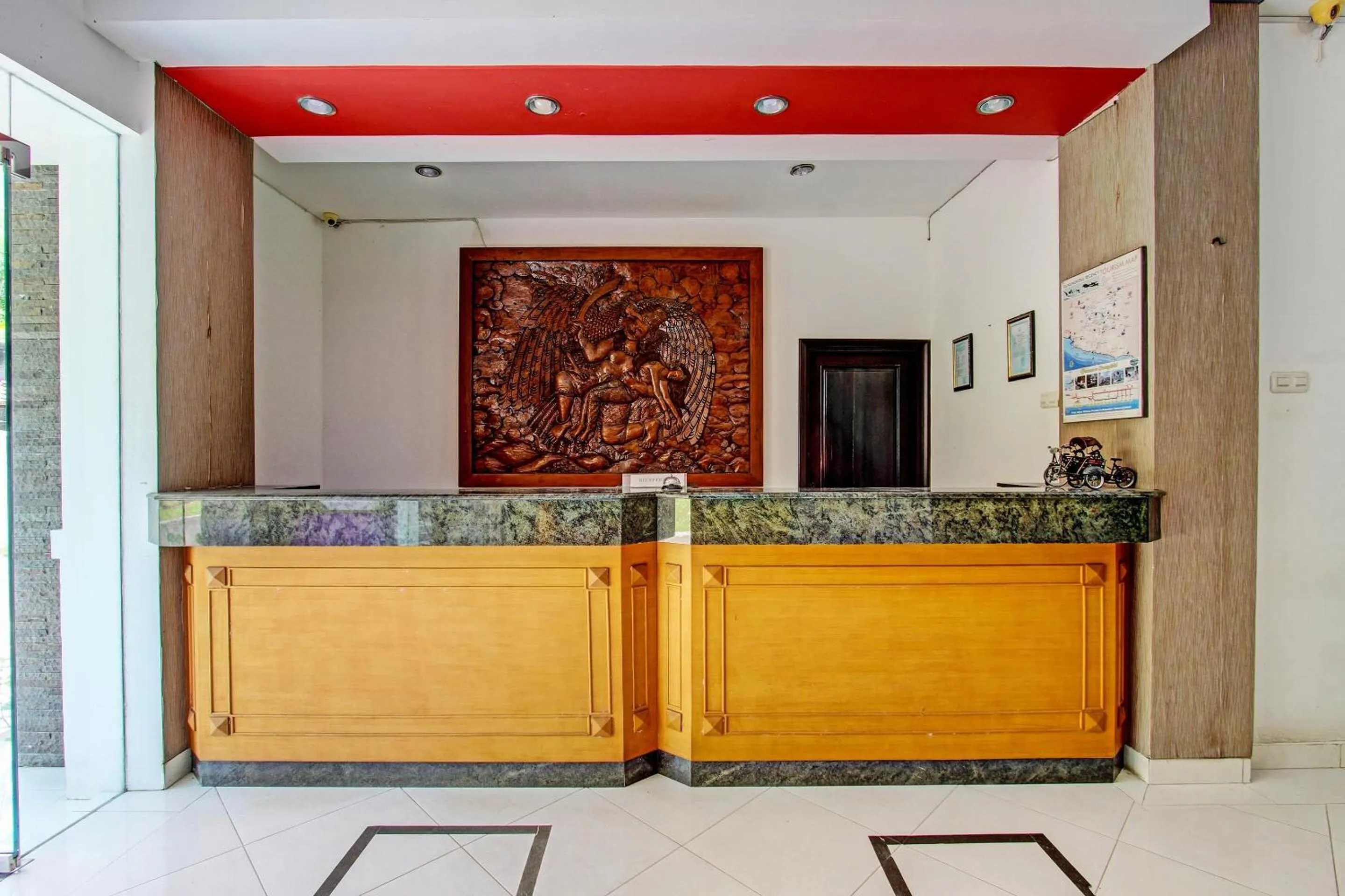 Lobby or reception in Collection O Gunung Kidul Near Pindul Cave Formerly Orchid Hotel