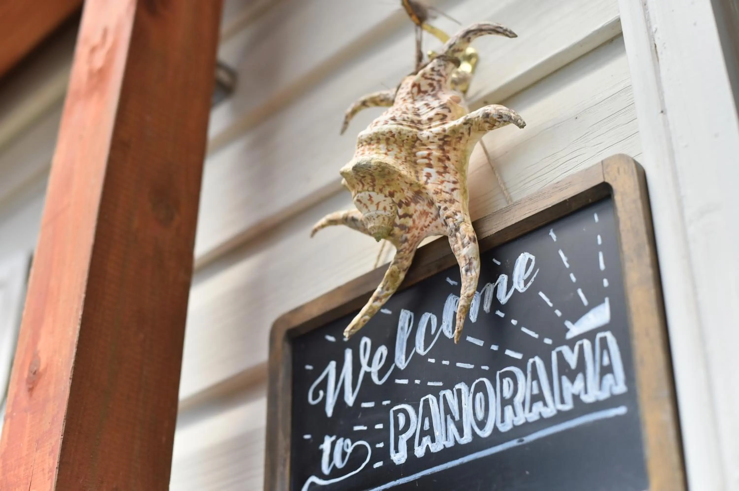 Decorative detail in PANORAMA Ocean View Cottage