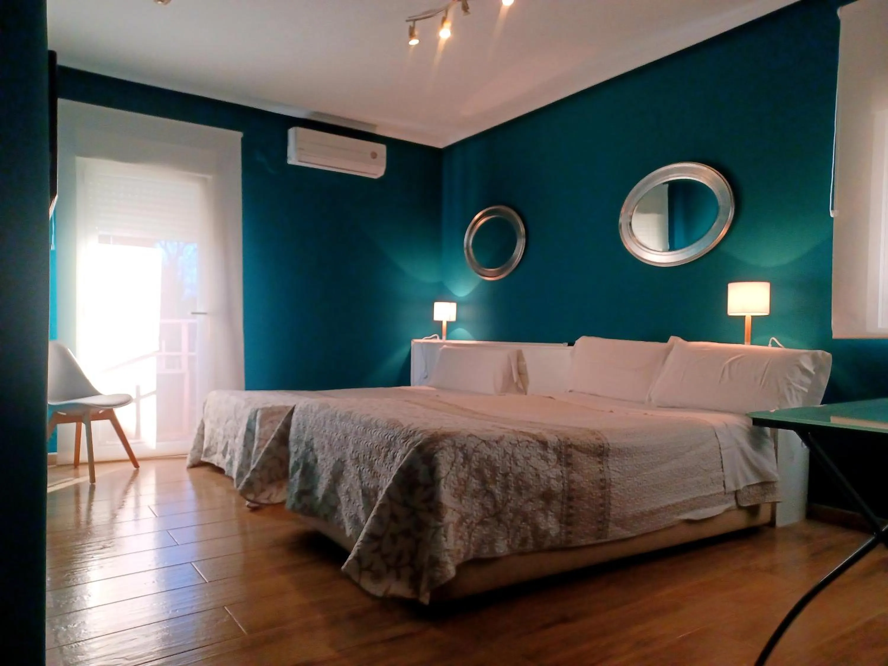 Bedroom, Bed in C&H Aravaca Garden