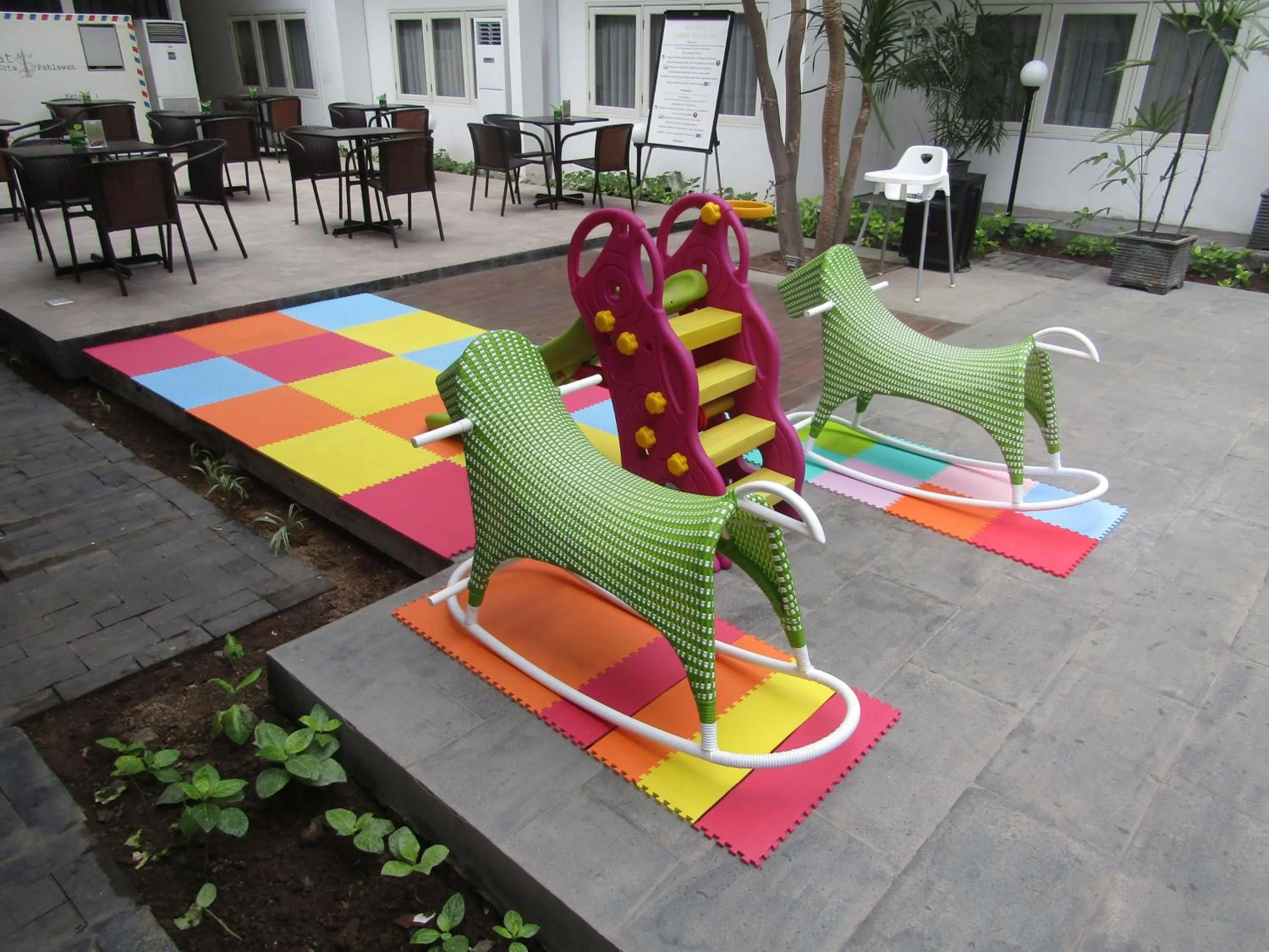 Children play ground in Whiz Prime Hotel Darmo Harapan Surabaya