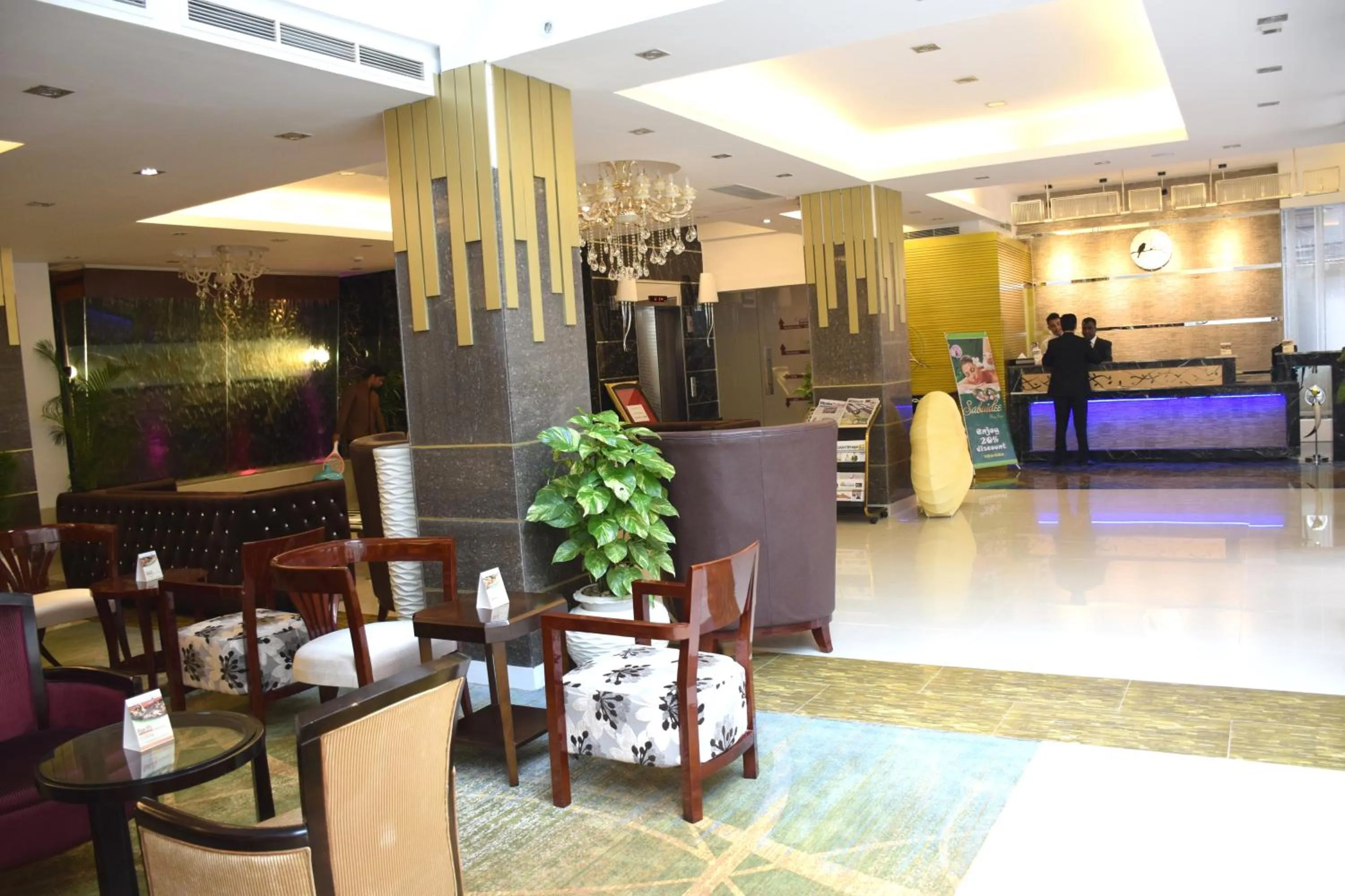 Decorative detail in Hotel Bengal Canary Park