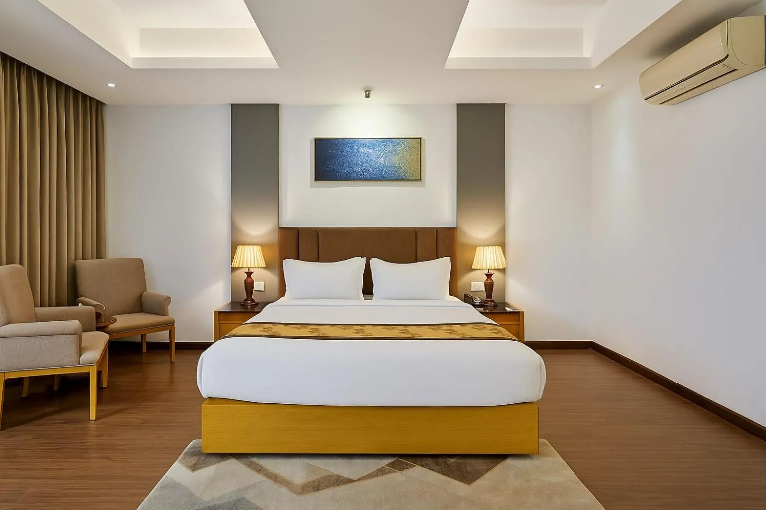 Bed in Hotel Bengal Canary Park