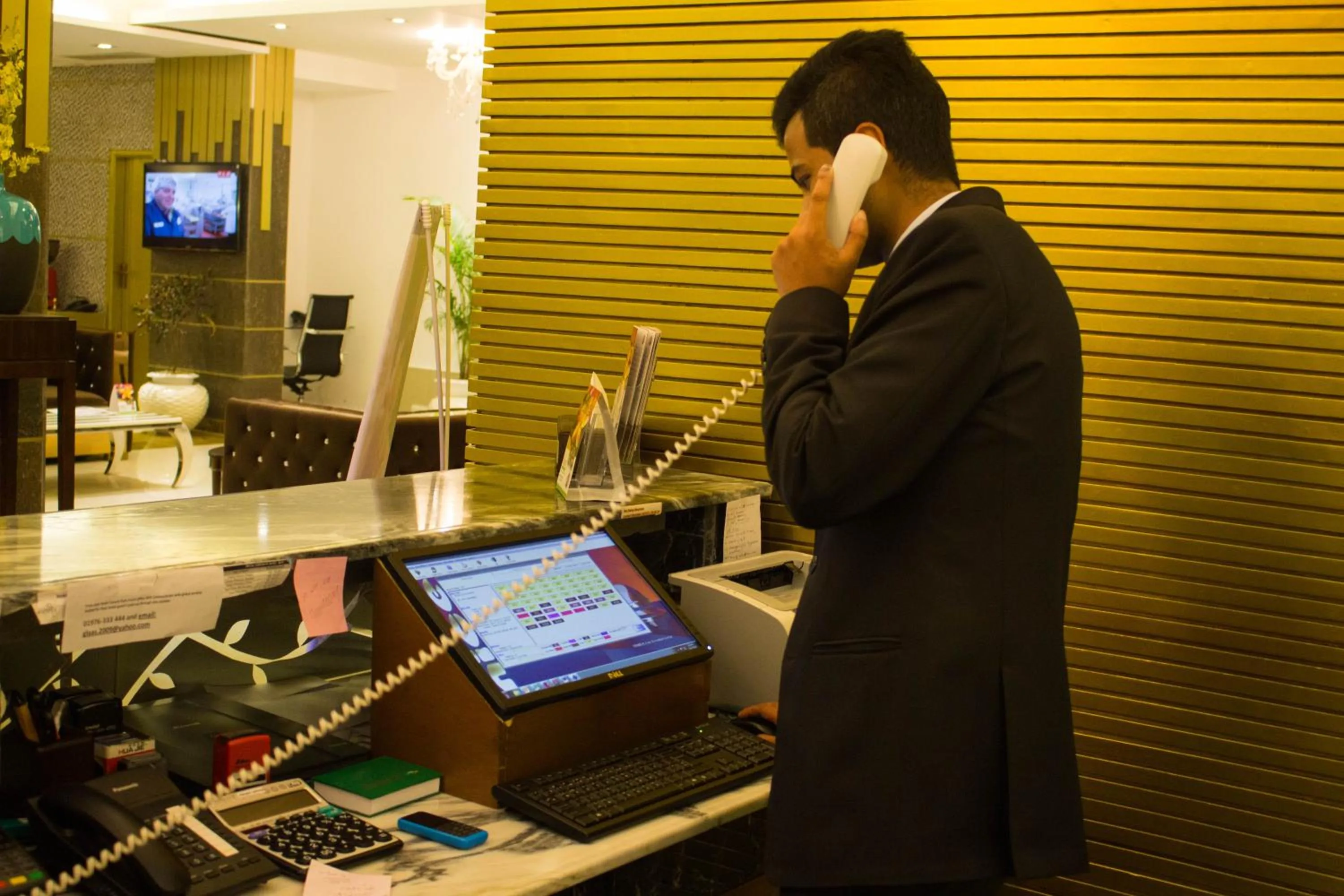 Lobby or reception in Hotel Bengal Canary Park