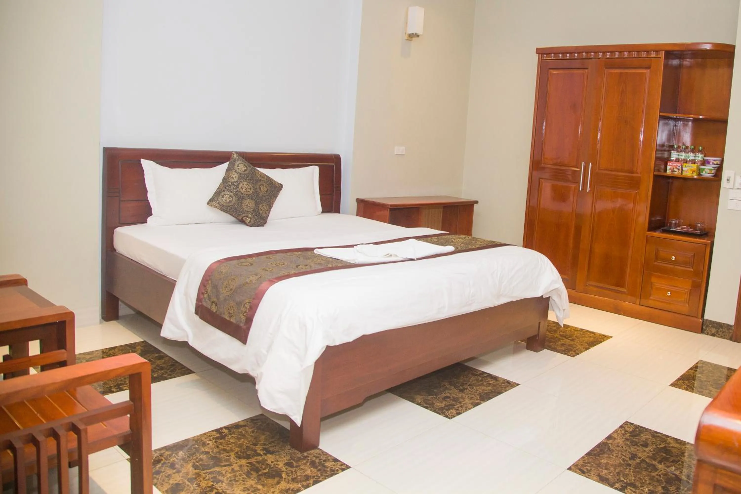 Bed in Khách Sạn Hoàng Gia Lào Cai - Hoang Gia Hotel