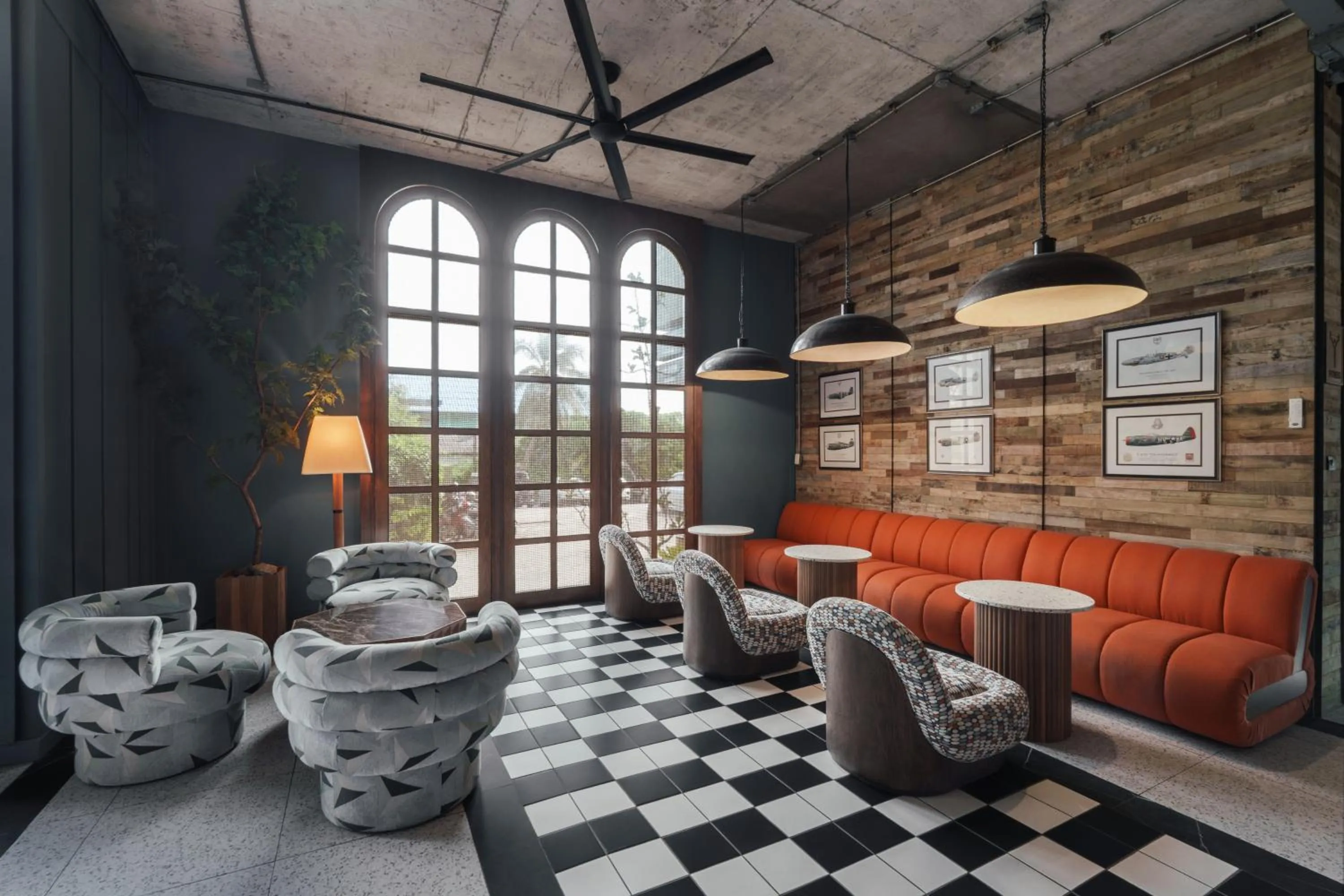 Seating area in Sugar Marina Hotel -AVIATOR- Phuket Airport