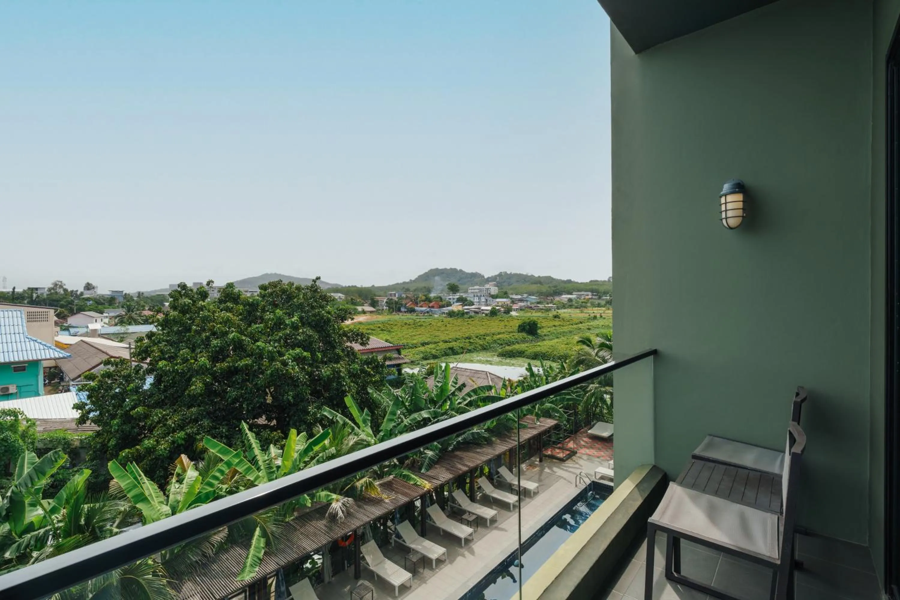 View (from property/room) in Sugar Marina Hotel -AVIATOR- Phuket Airport