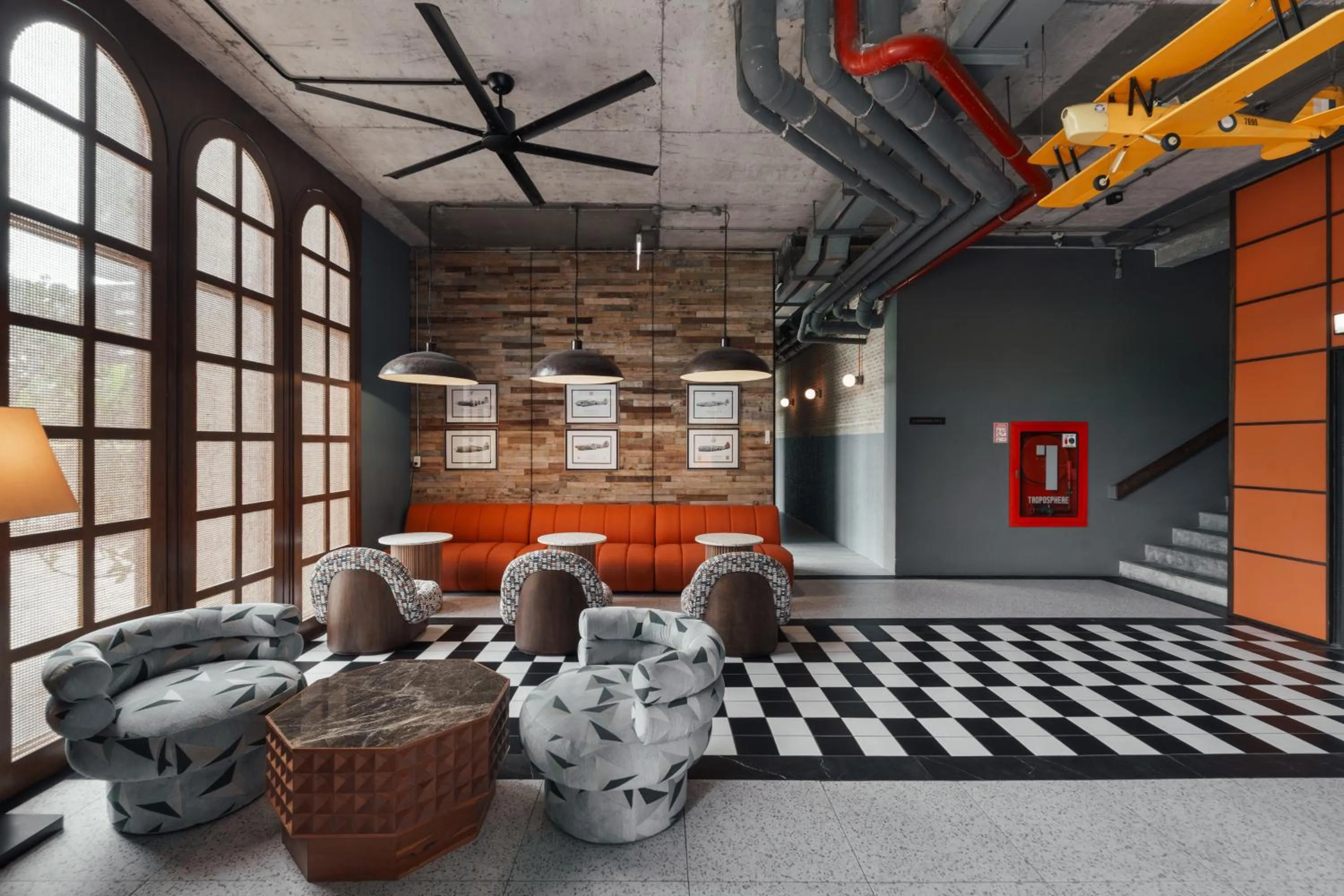 Seating area in Sugar Marina Hotel -AVIATOR- Phuket Airport