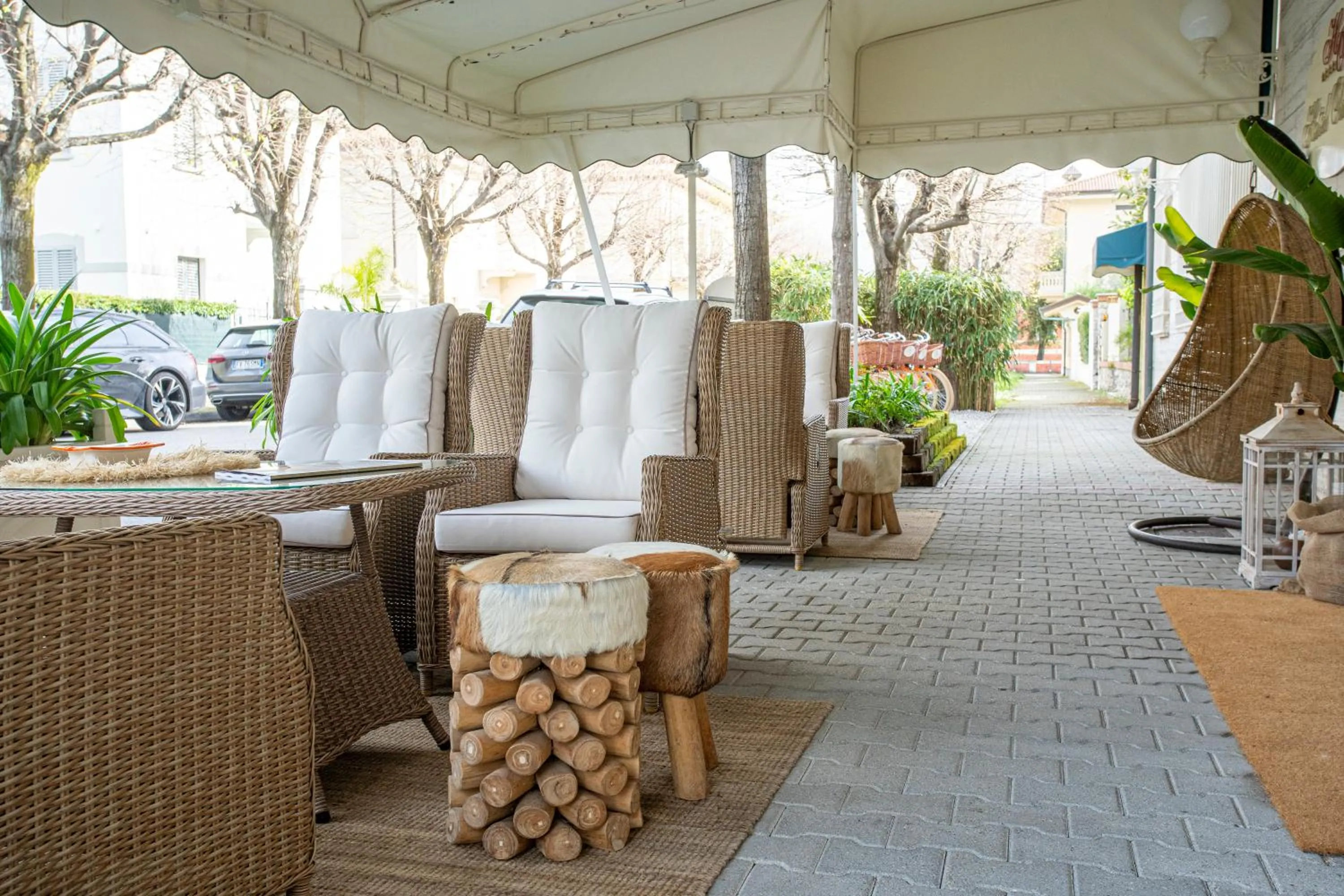 Property building in Hotel Olimpia