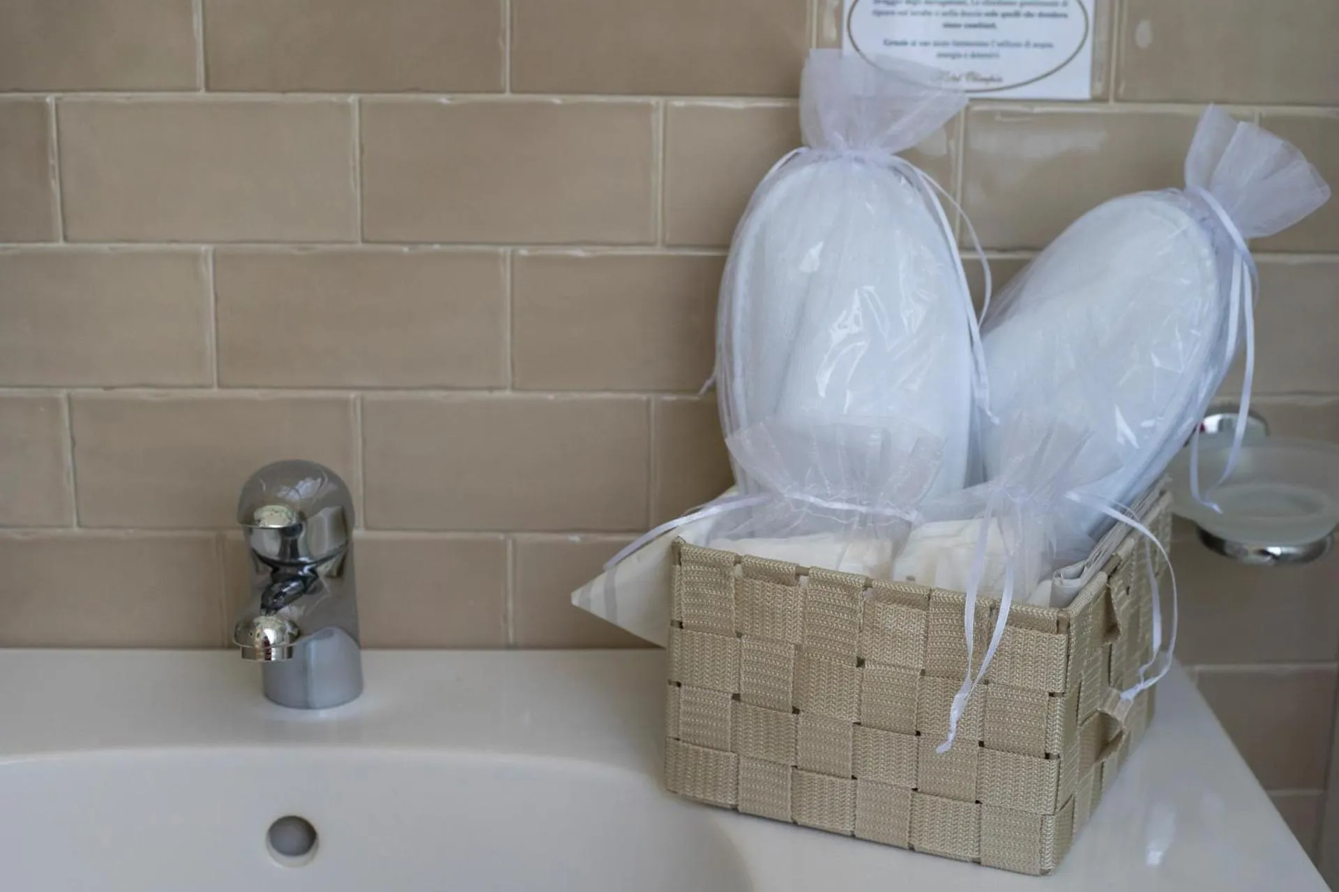 Bathroom in Hotel Olimpia