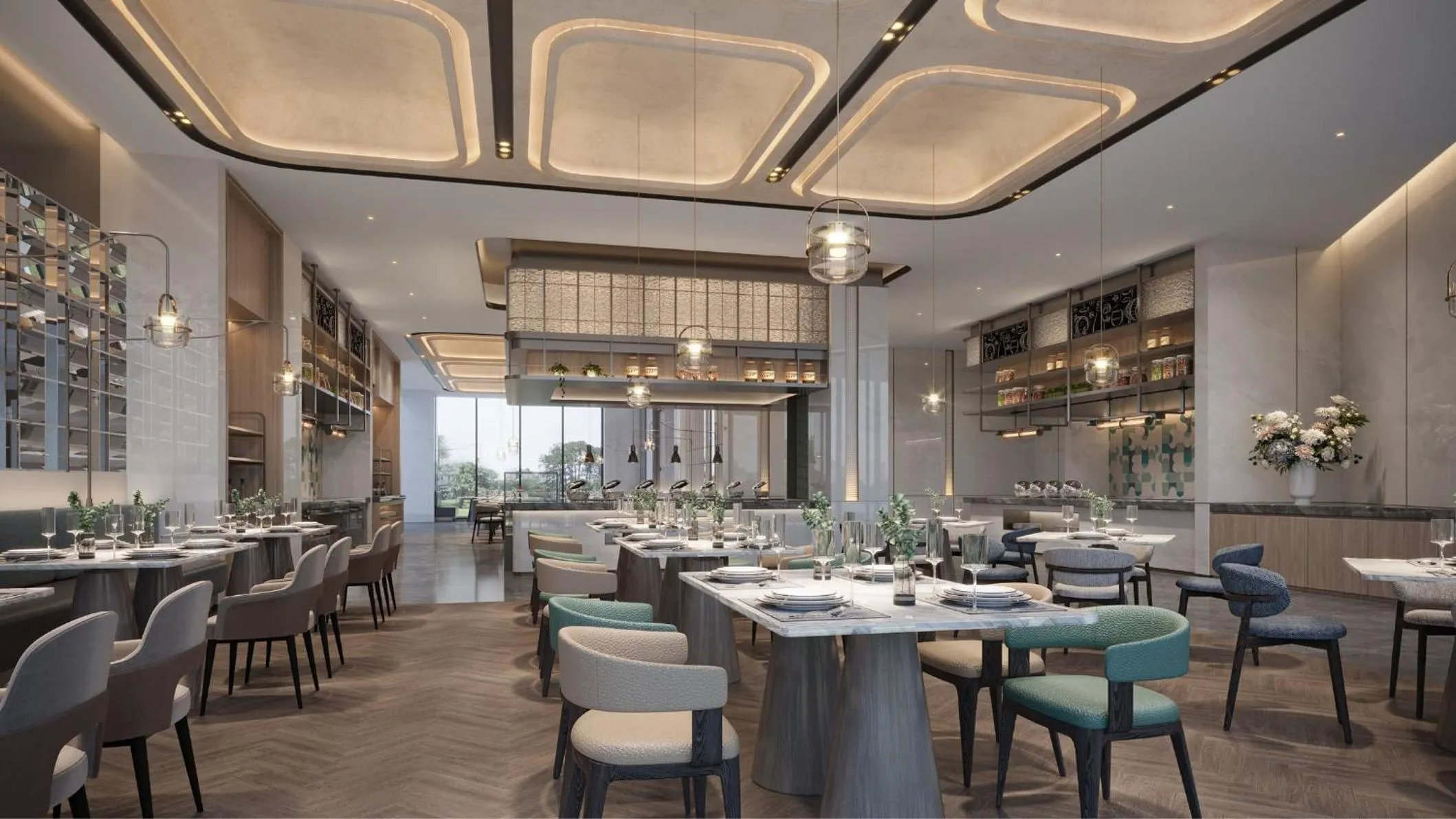 Restaurant/places to eat in Holiday Inn & Suites Suzhou Xiangcheng by IHG