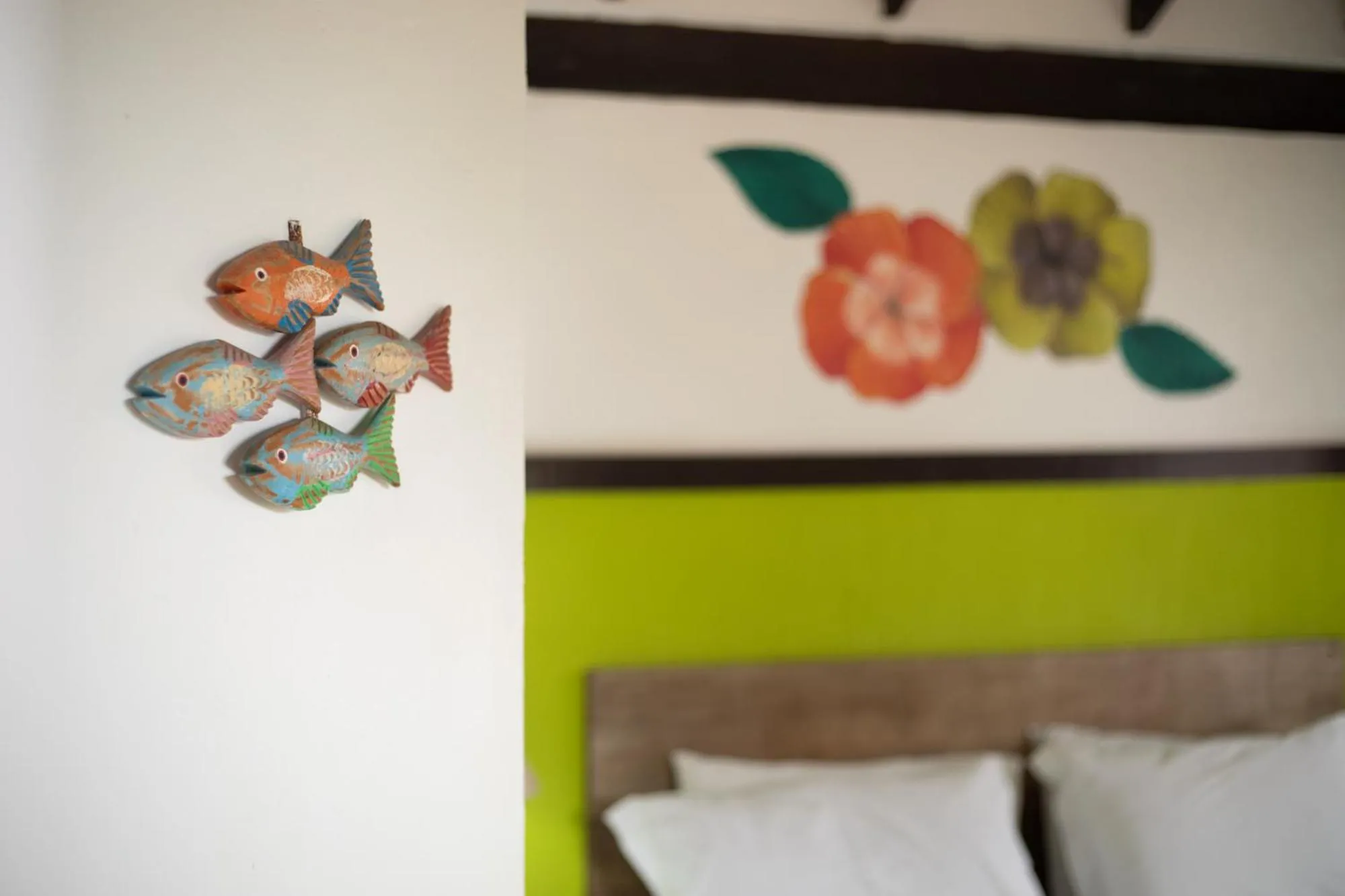 Bed in Hibiscus Beach