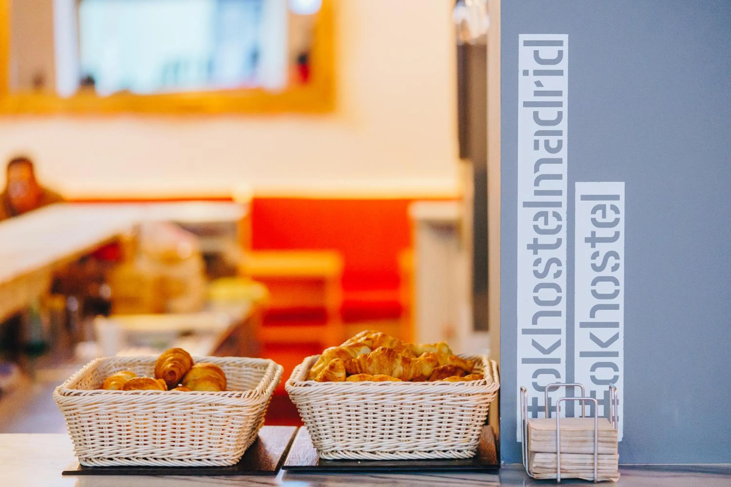 Food in Ok Hostel Madrid