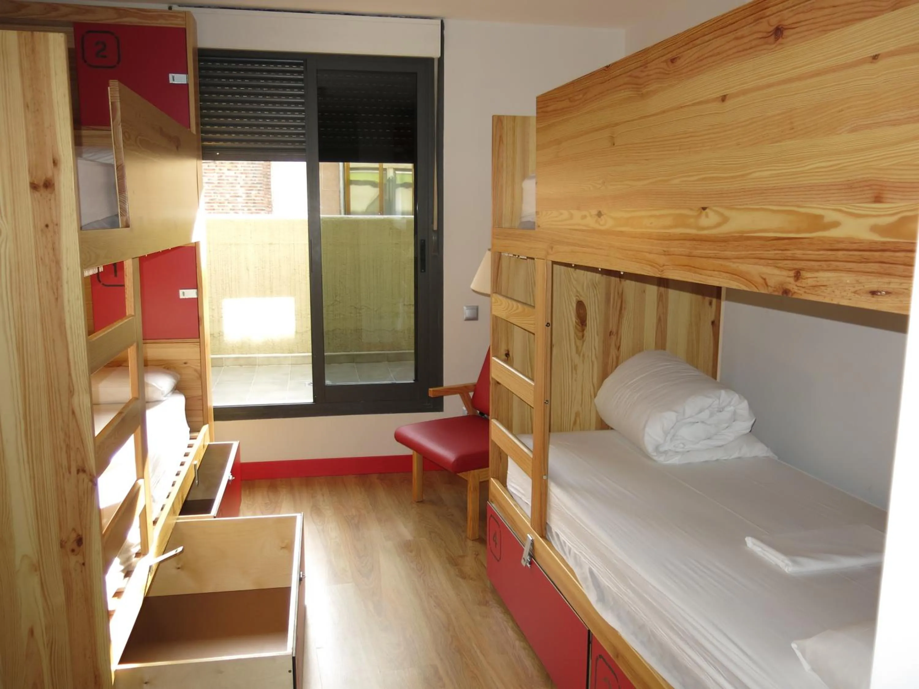 Photo of the whole room, Bed in Ok Hostel Madrid