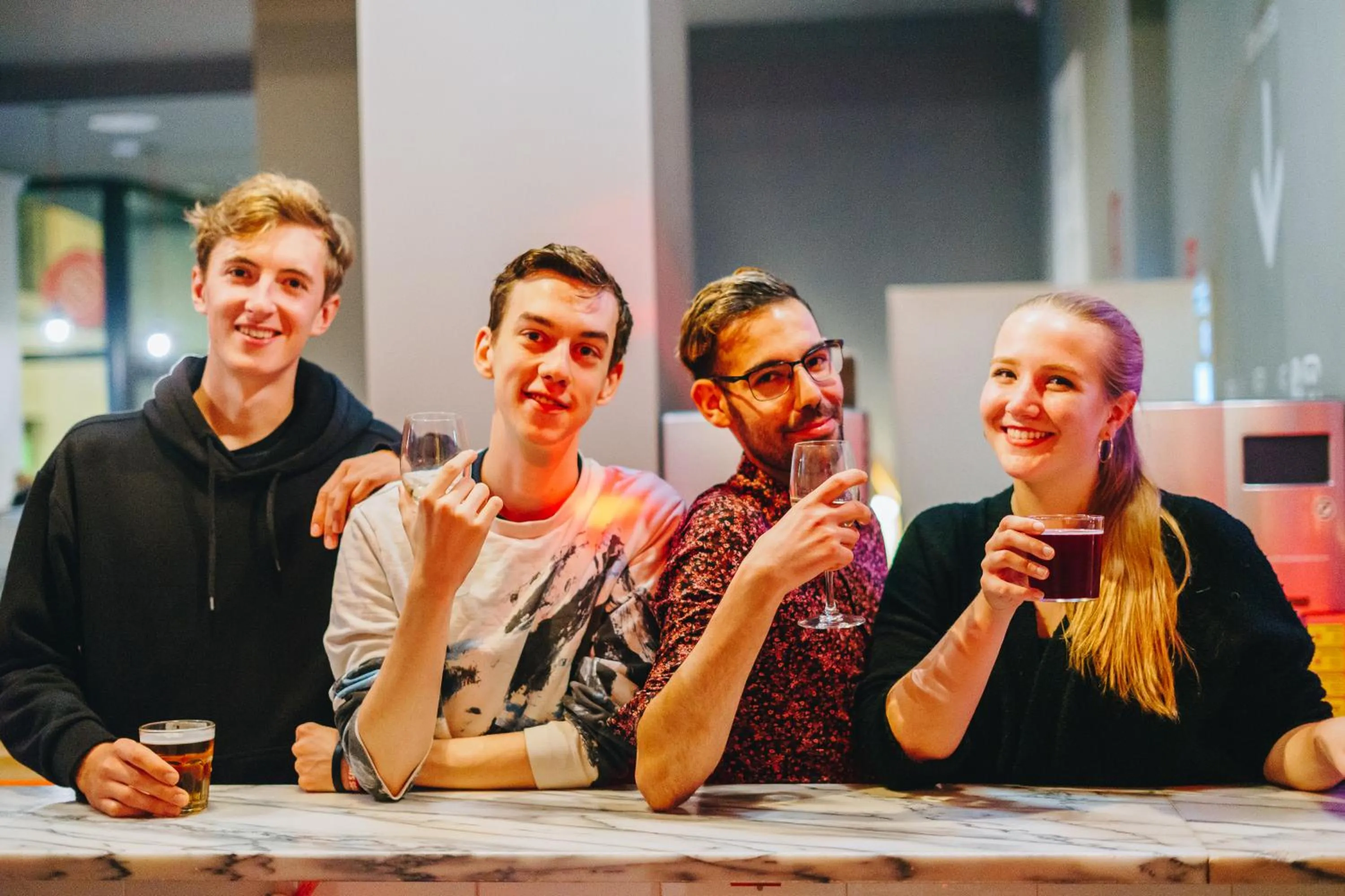 People in Ok Hostel Madrid