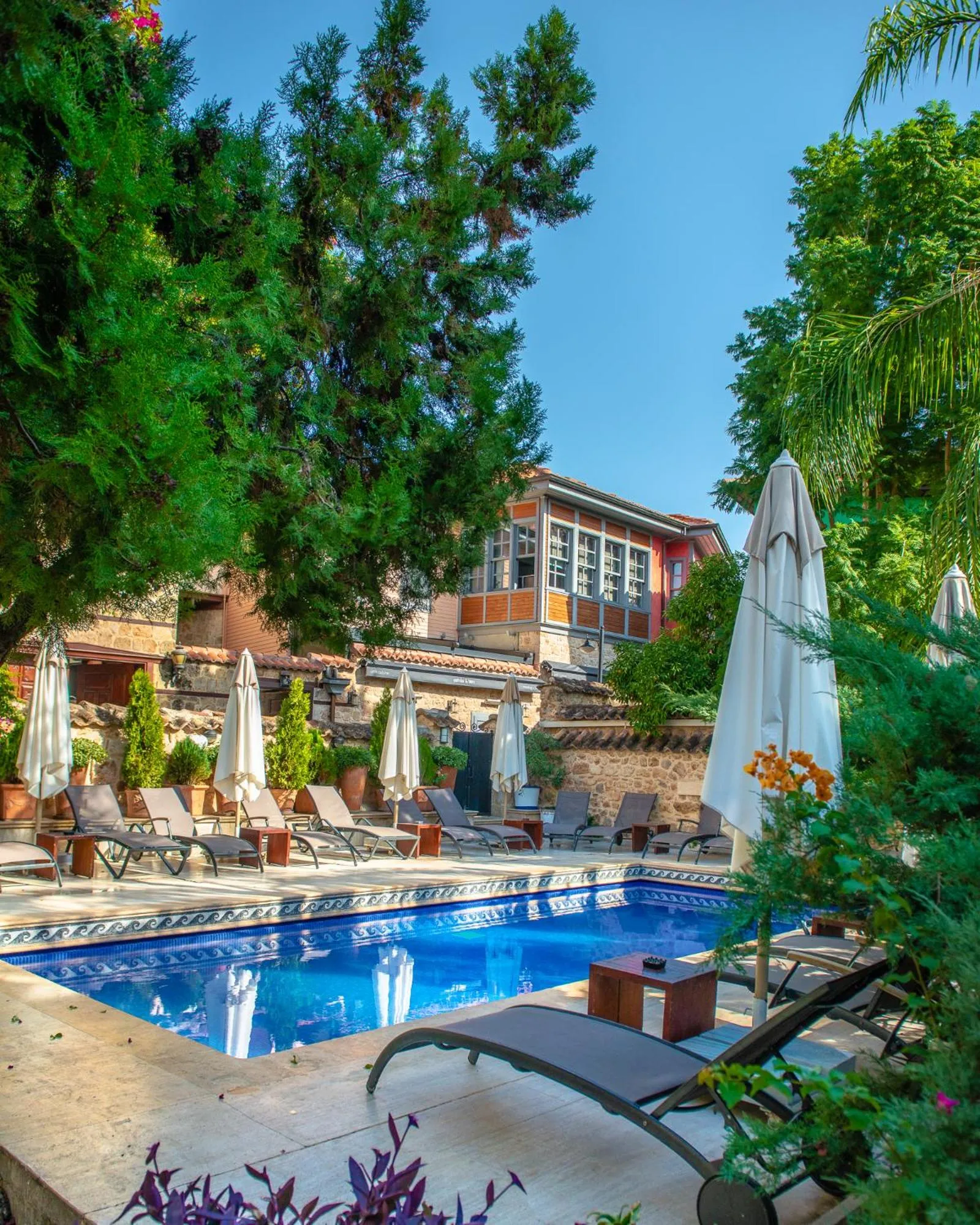 Swimming pool in Tuvana Hotel