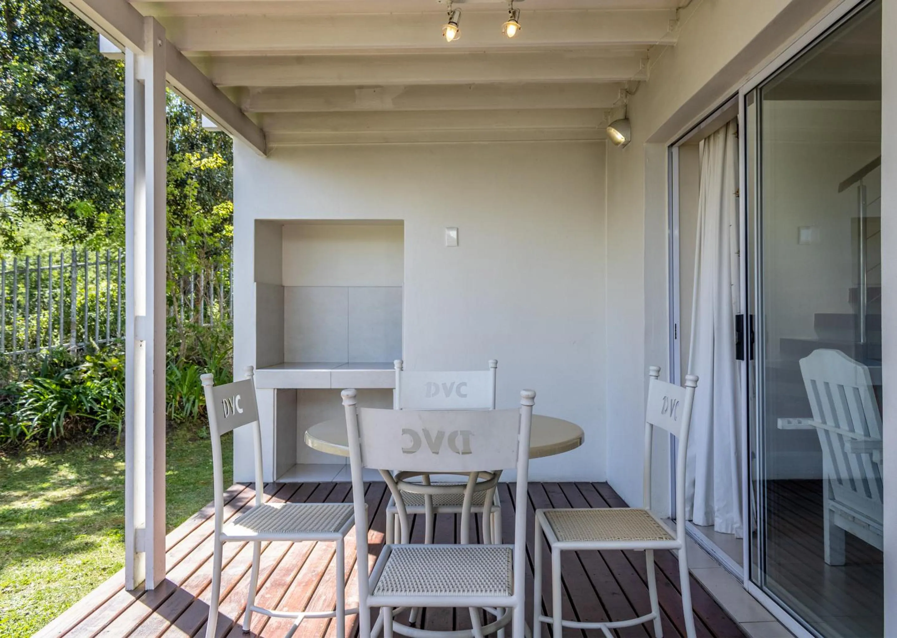 Patio in Oaklands On The Knoll by Dream Resorts