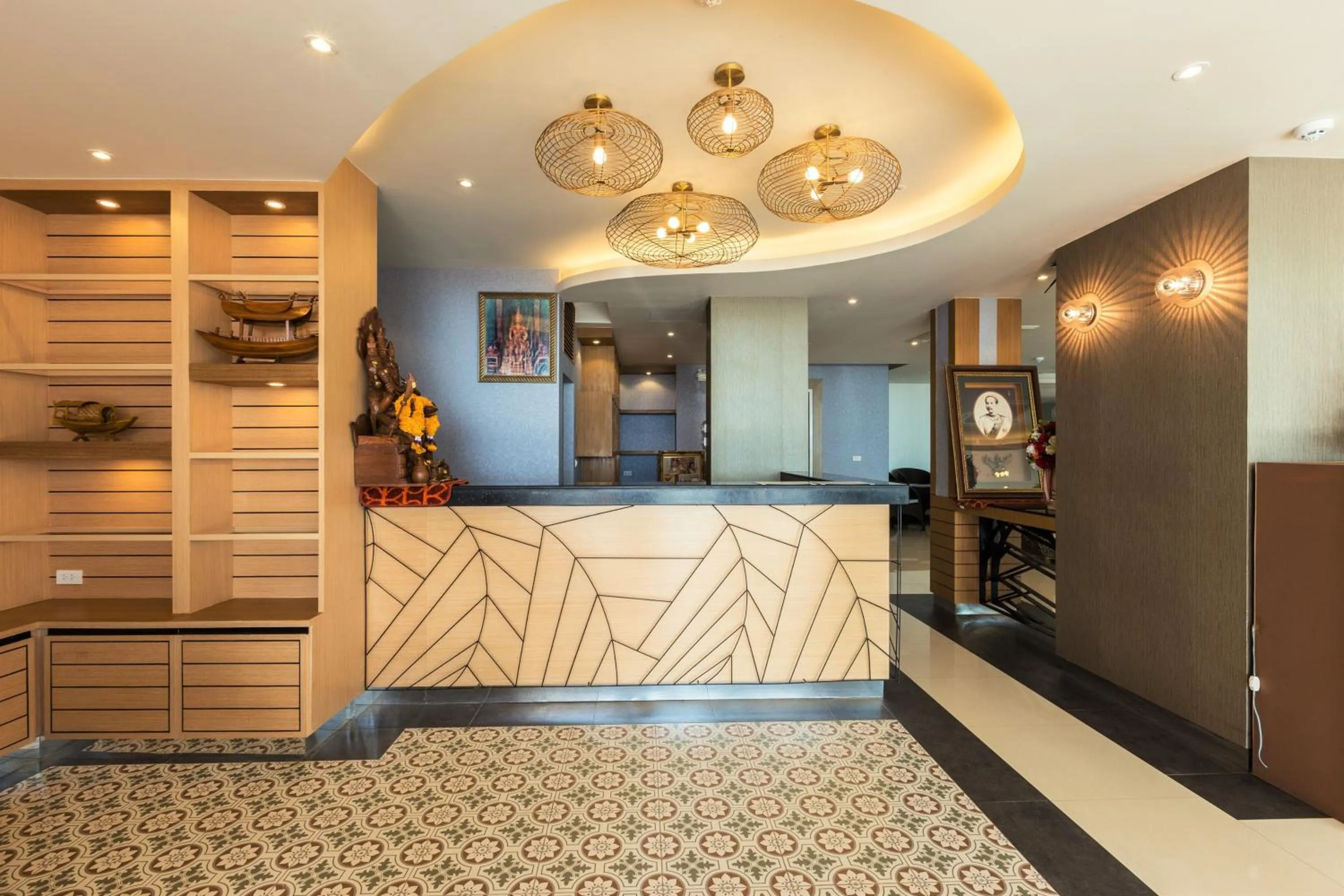 Lobby or reception in Anda Beachside Hotel