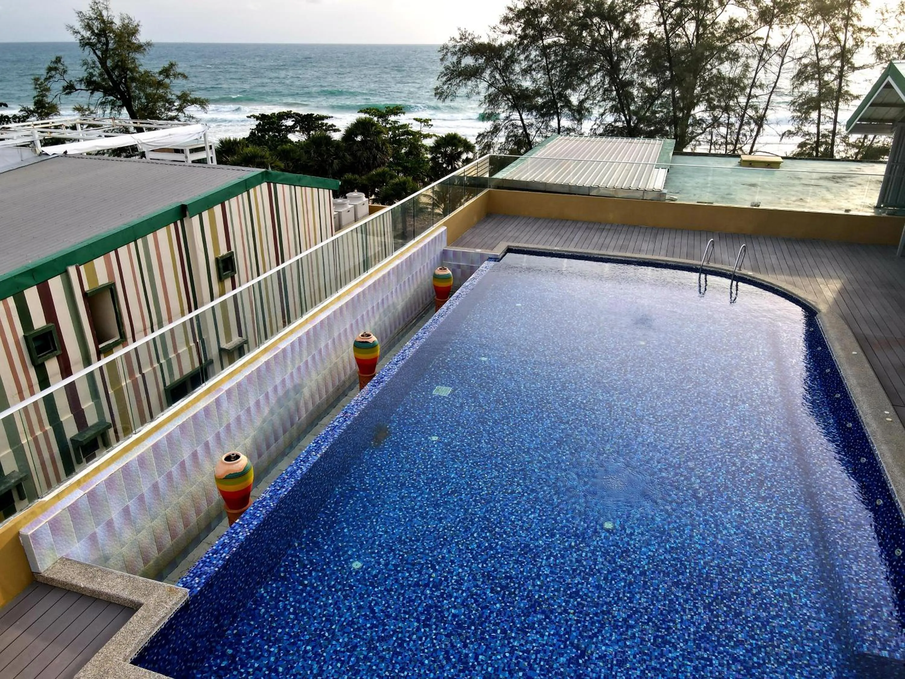 Swimming pool in Anda Beachside Hotel