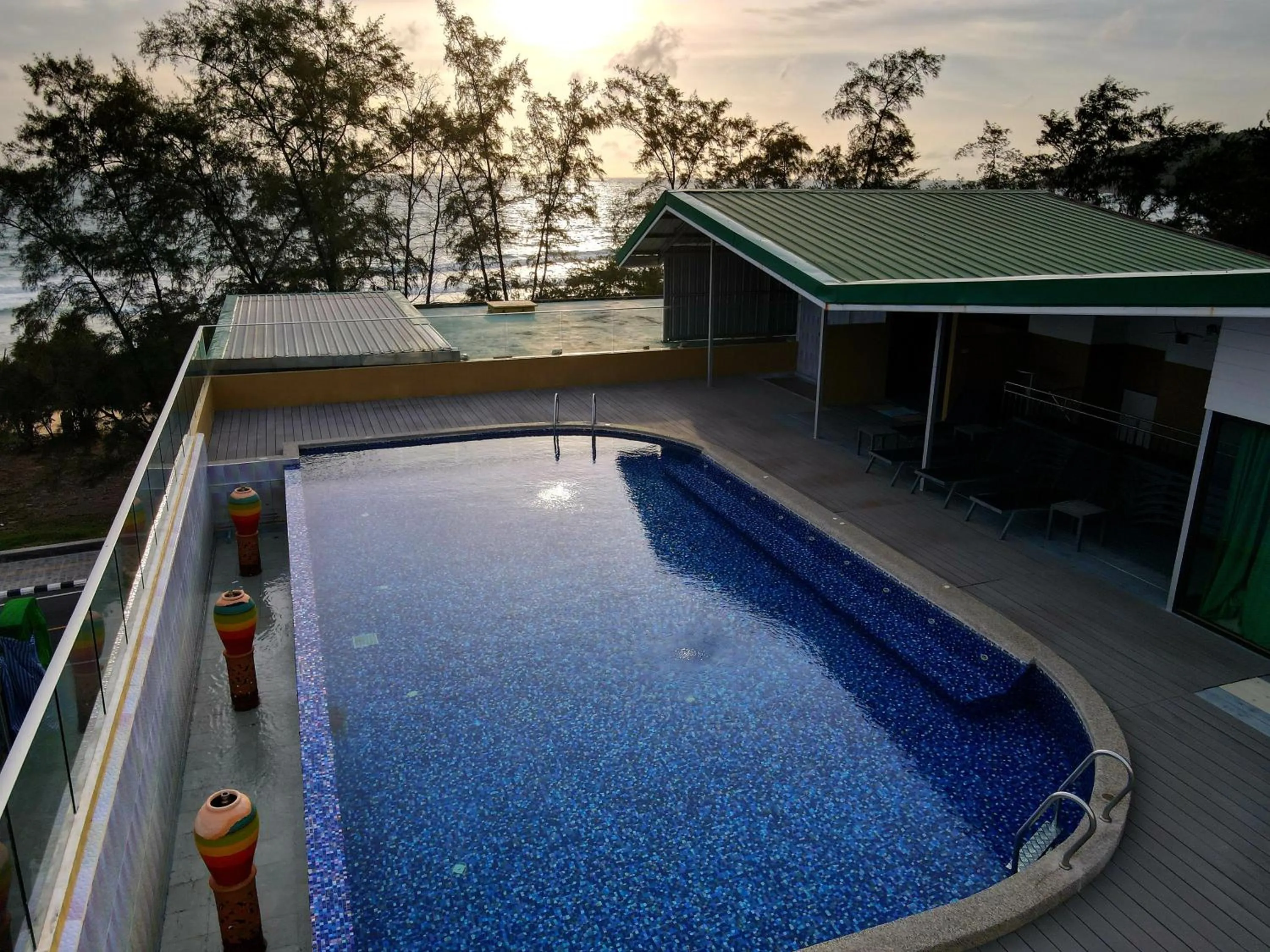 Swimming pool in Anda Beachside Hotel