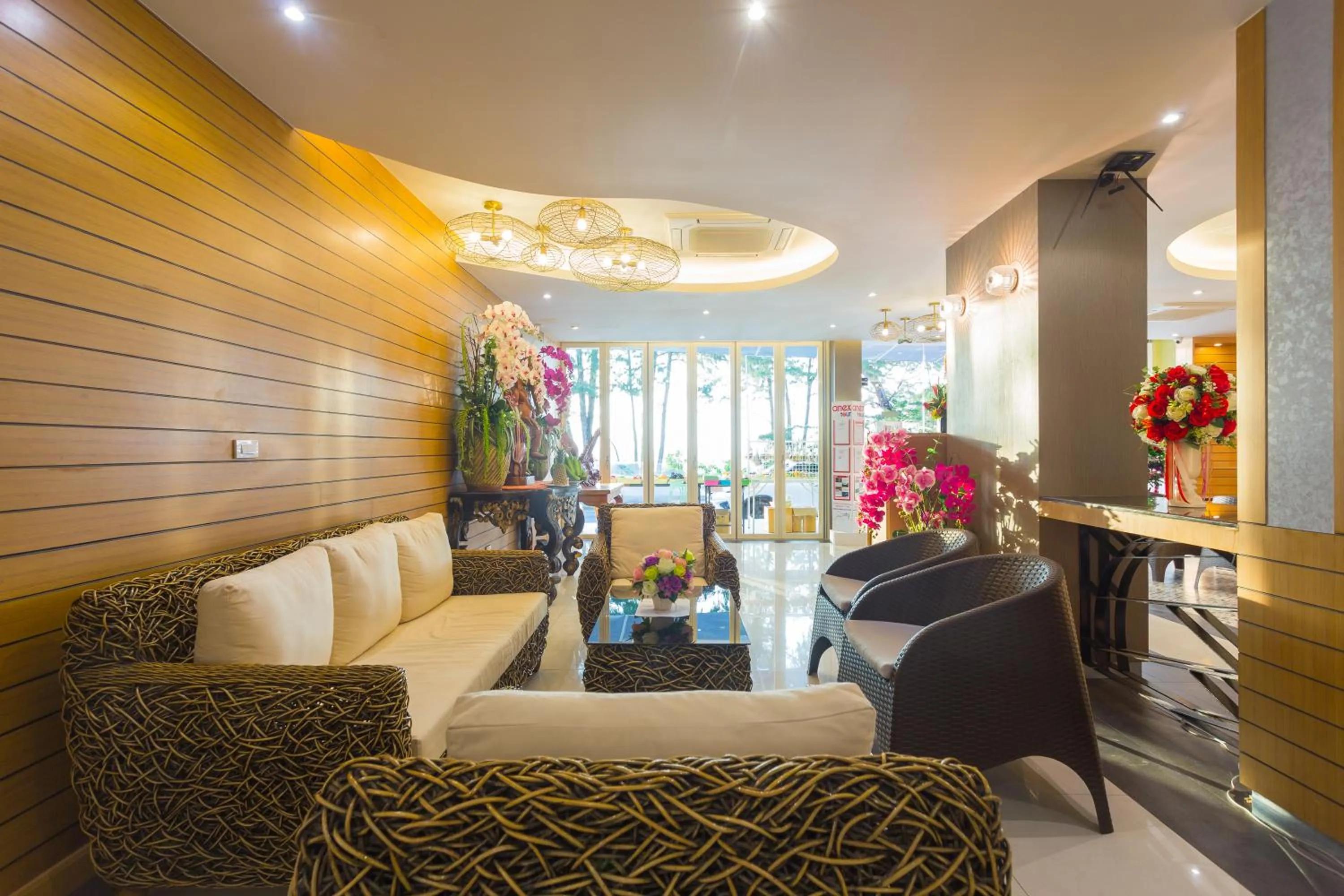 Lobby or reception in Anda Beachside Hotel