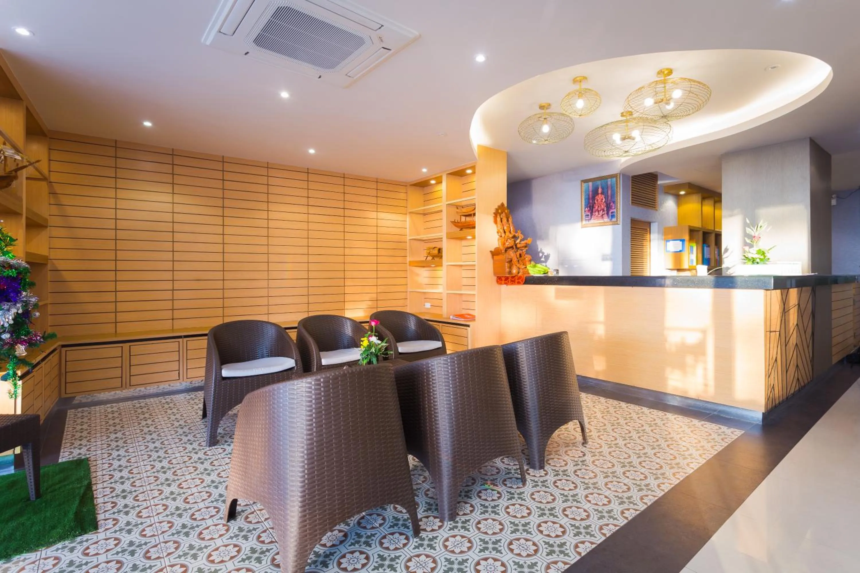 Lobby or reception in Anda Beachside Hotel