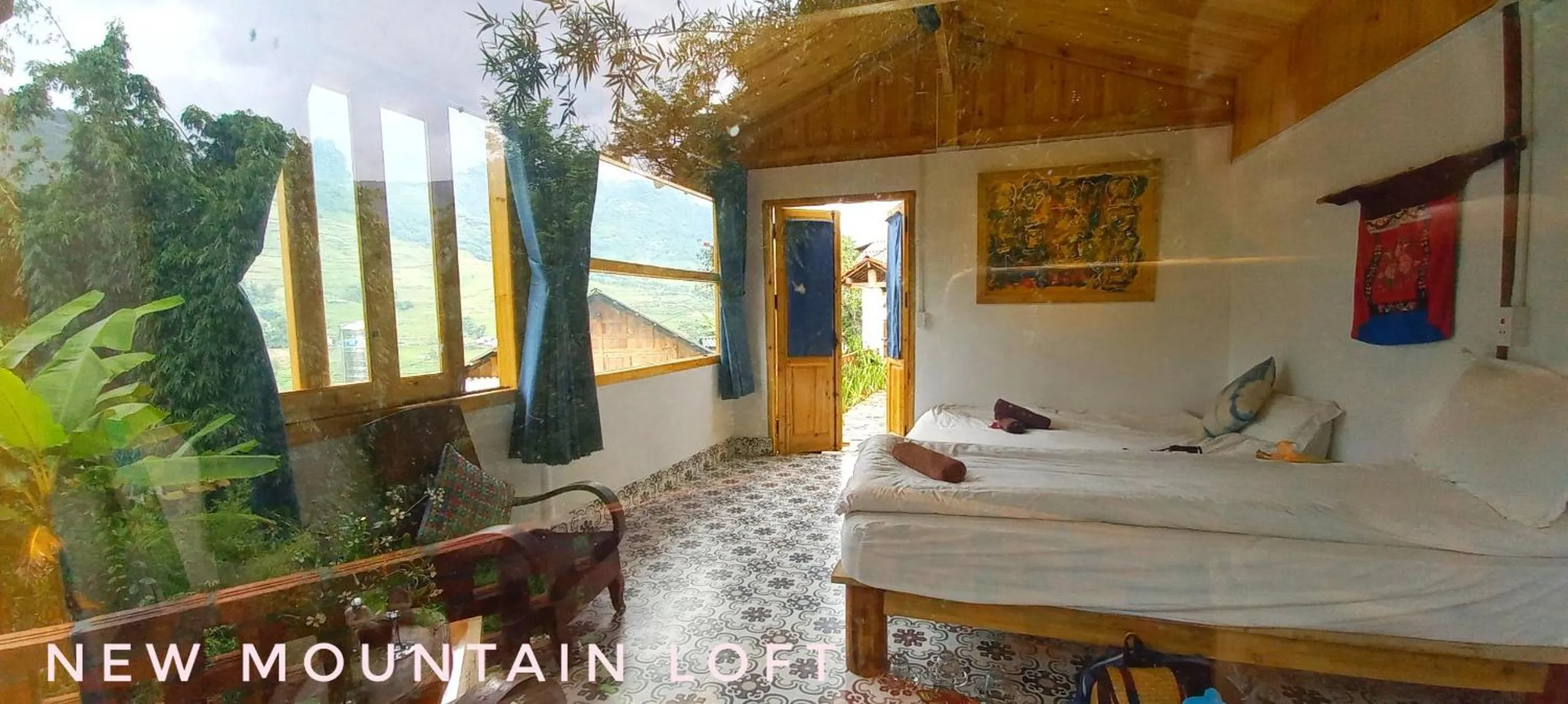 Bed in Luckydaisy Buffalo House