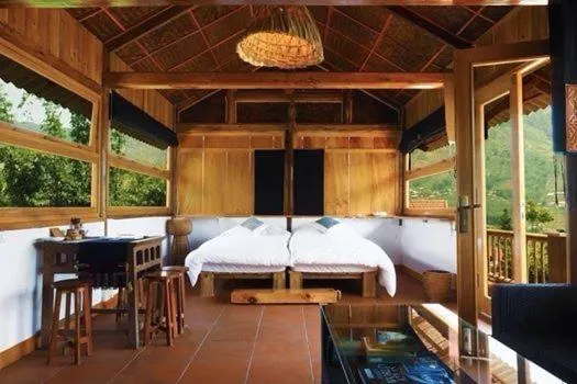 Bed in Luckydaisy Buffalo House