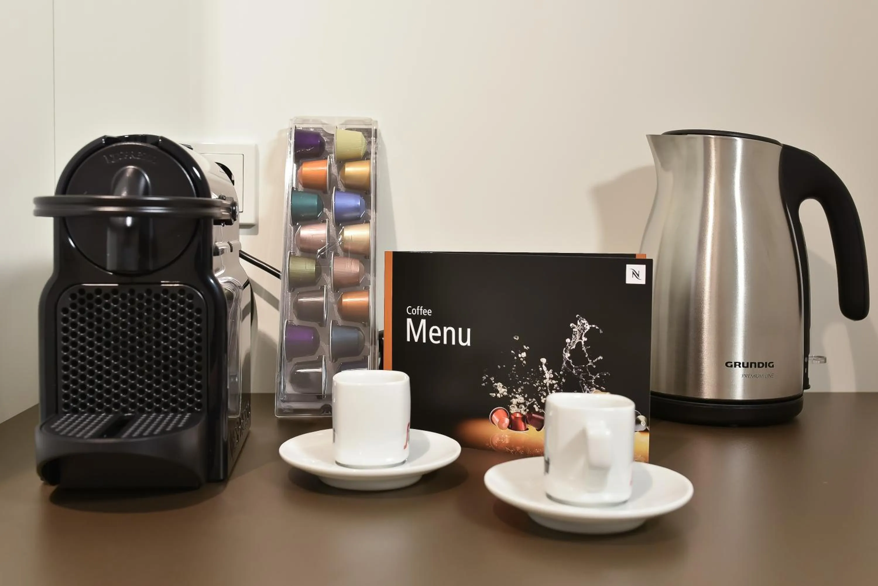 Coffee/tea facilities in Guesthouse Lichtenau