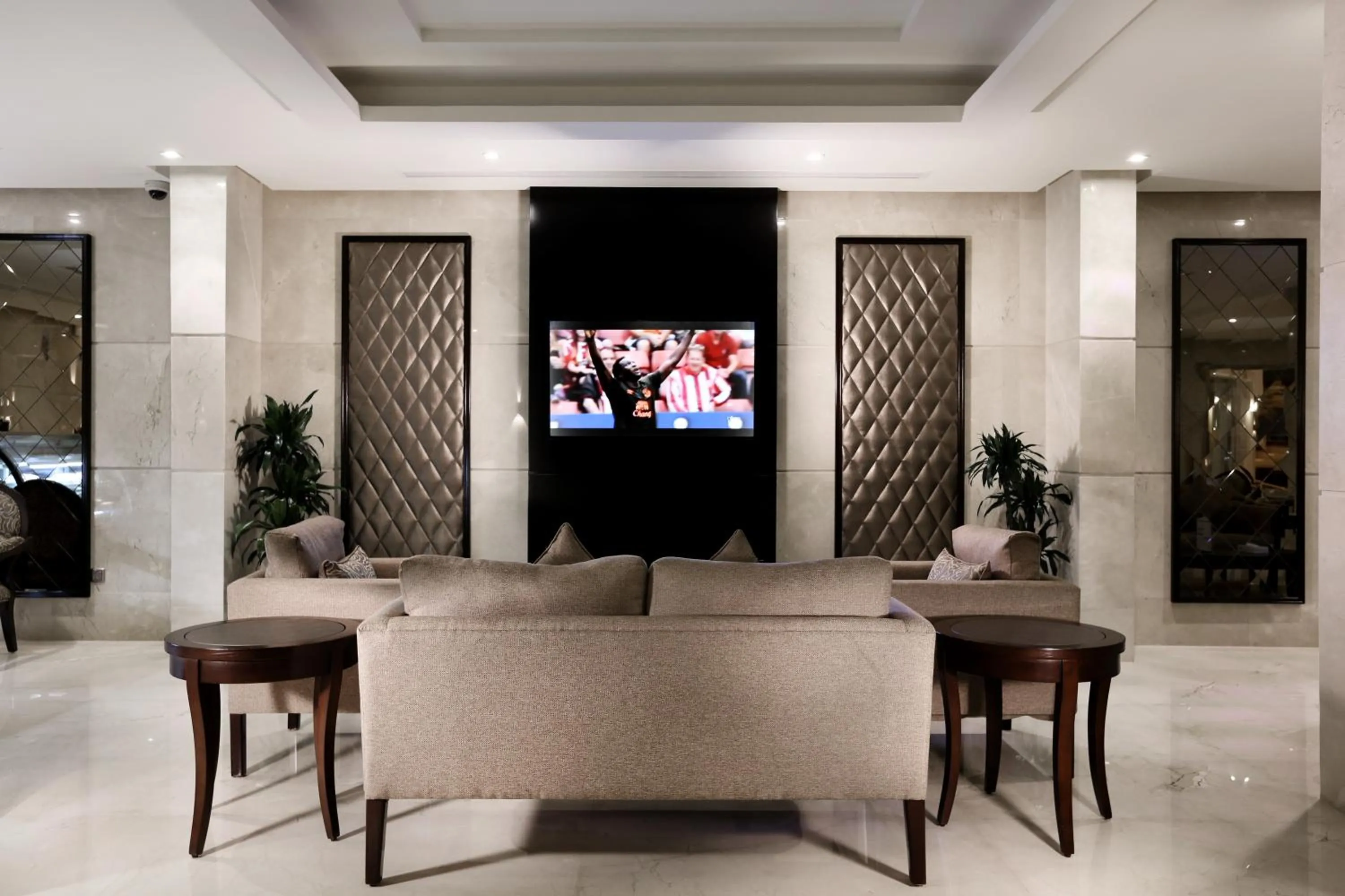 Lobby or reception in Aswar Al olaya for serviced Apartments