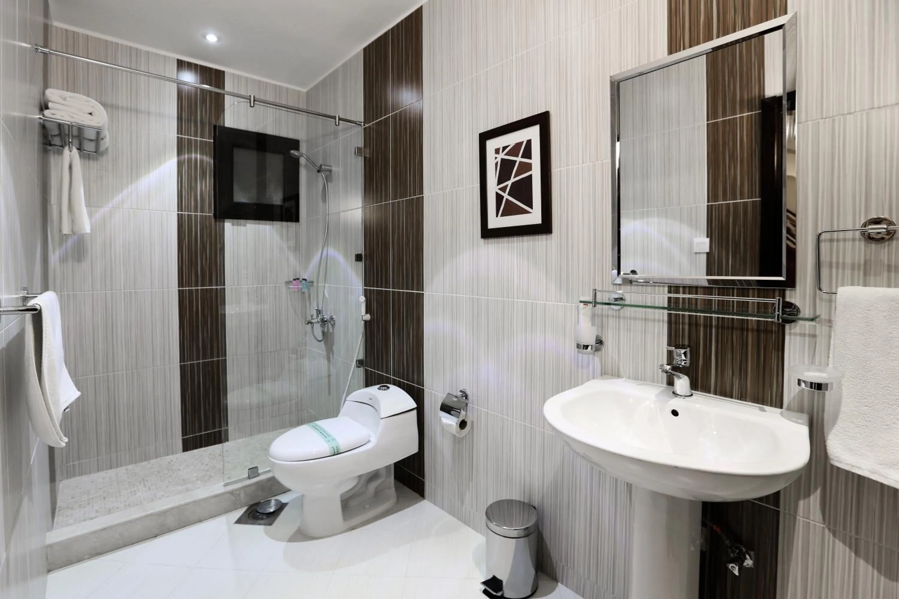 Bathroom in Aswar Al olaya for serviced Apartments