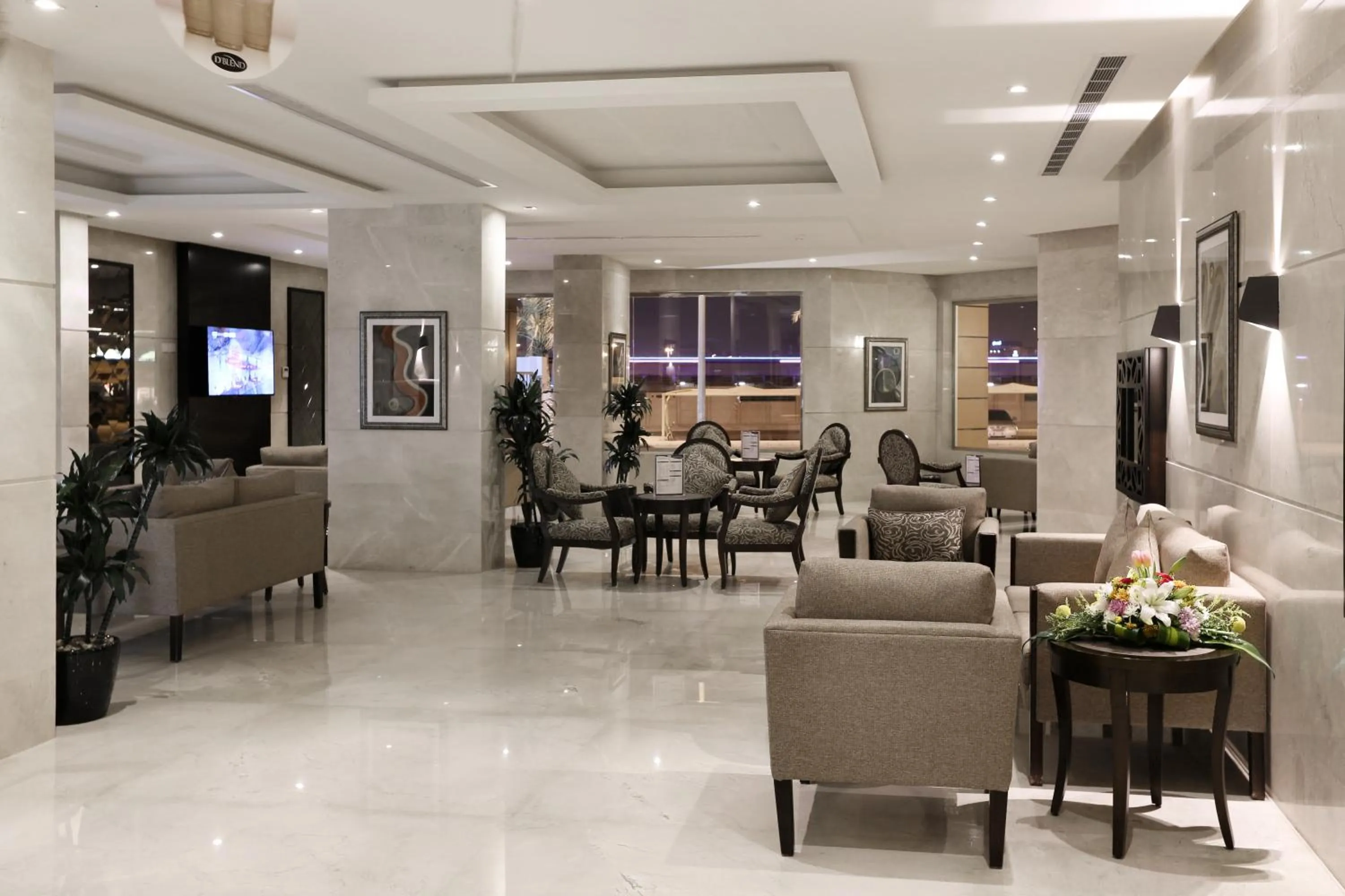 Lobby or reception in Aswar Al olaya for serviced Apartments