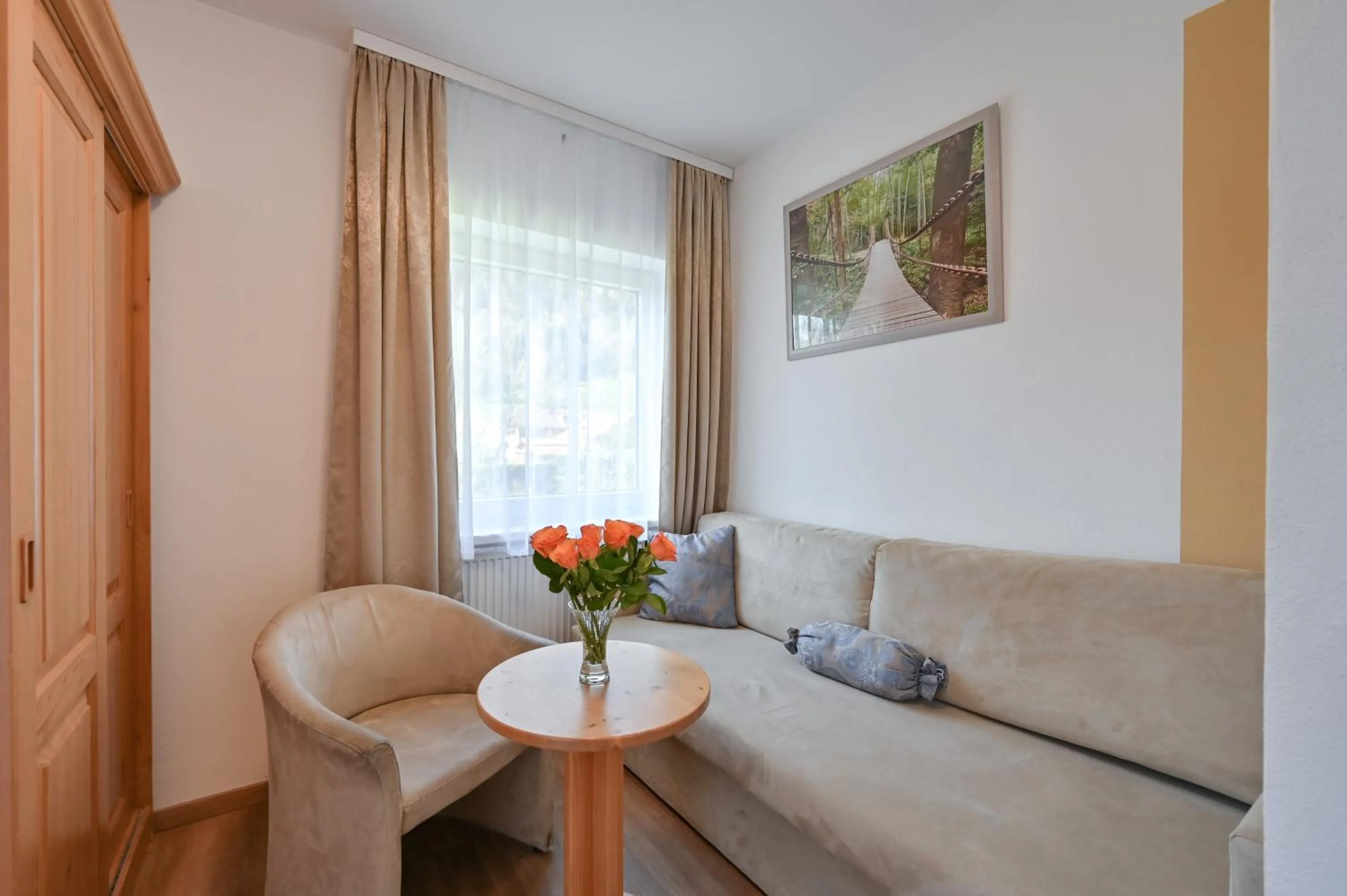 Living room in Pension Freiheit