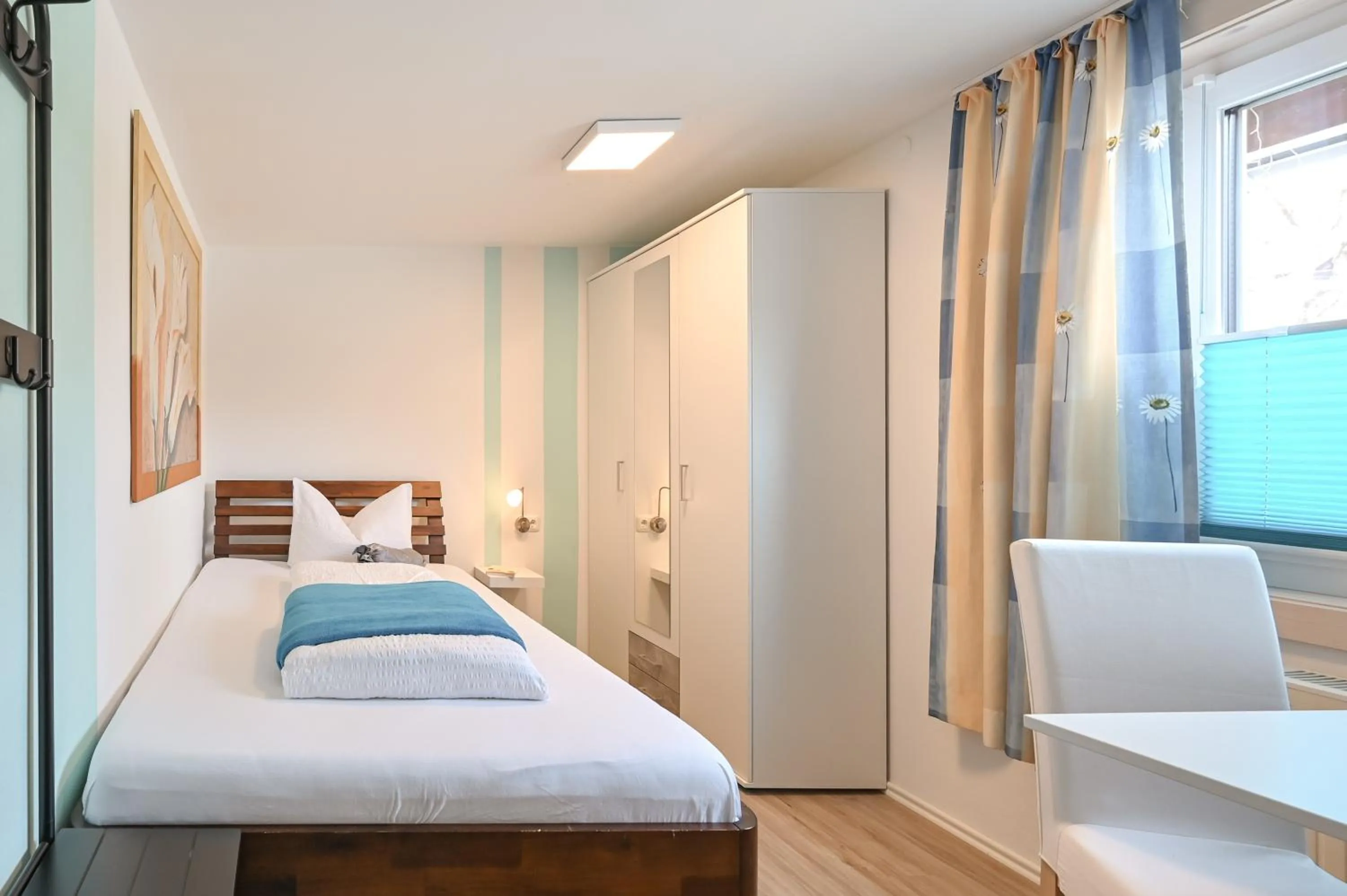 Bedroom, Bed in Pension Freiheit