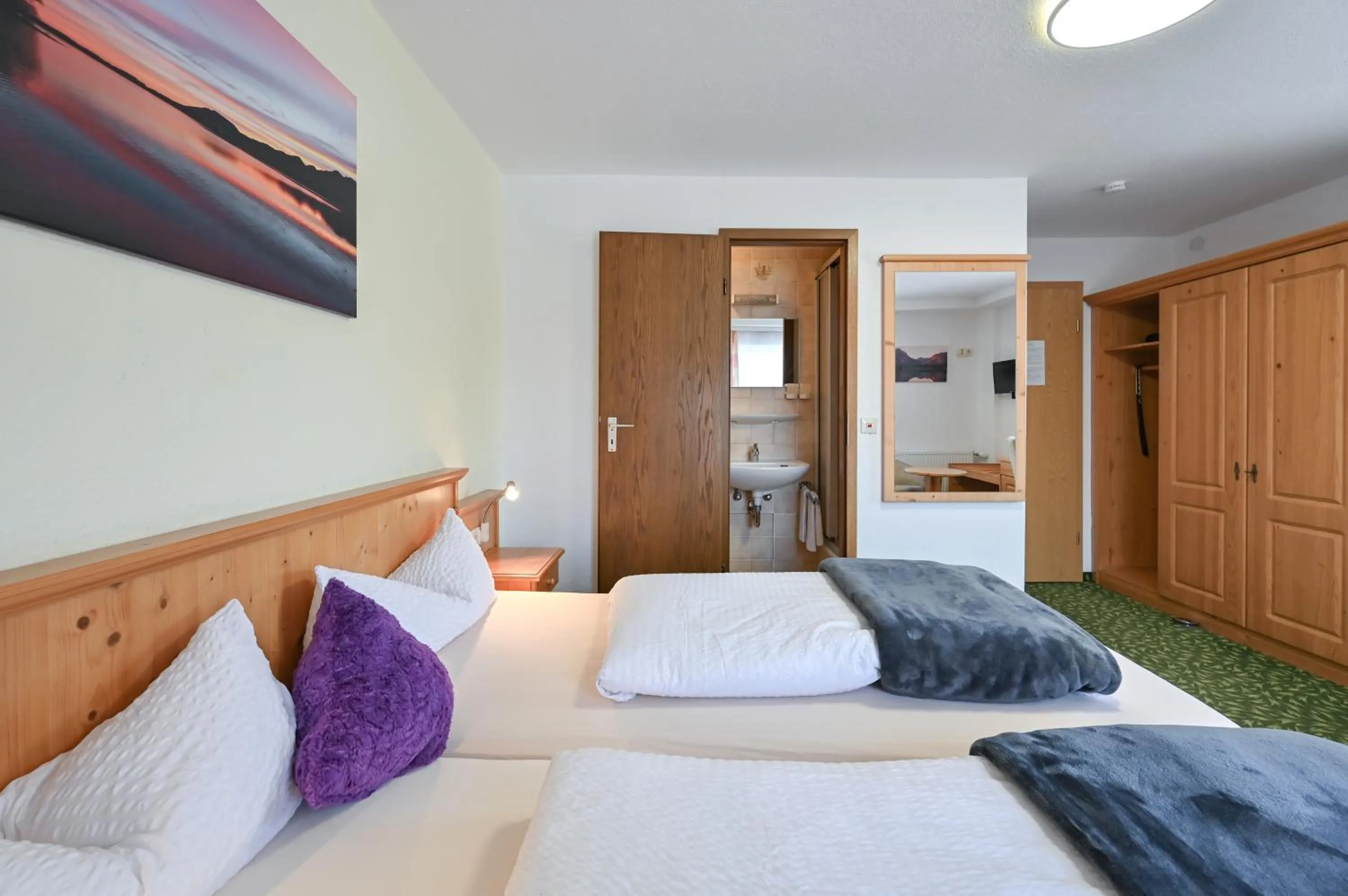 Bed in Pension Freiheit